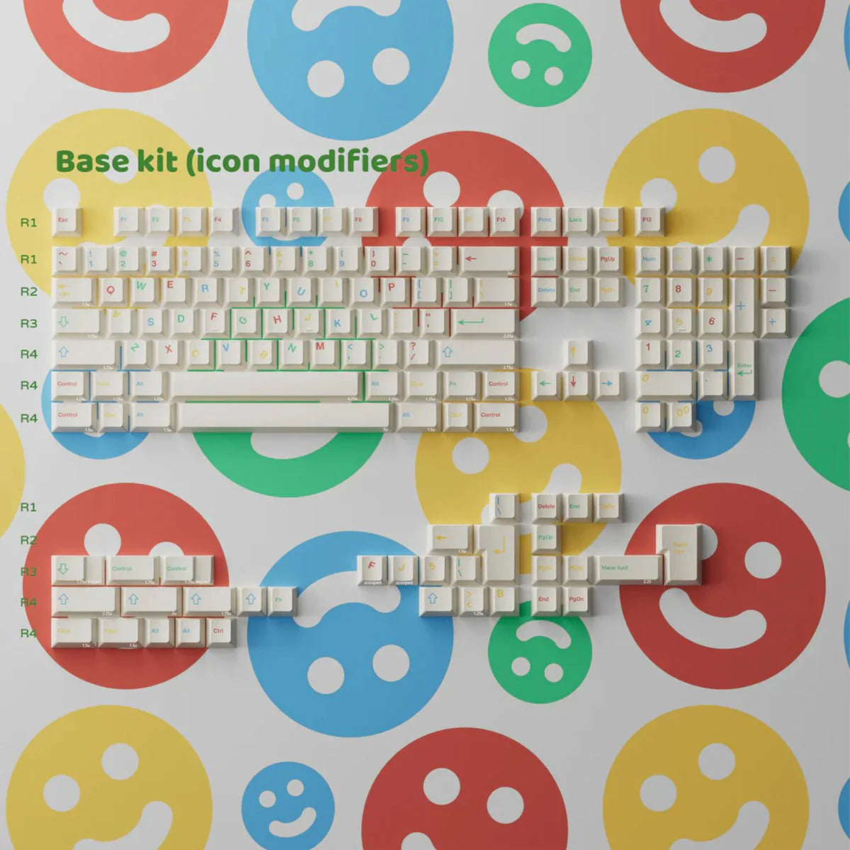 PBTfans Cool Kids Keycaps