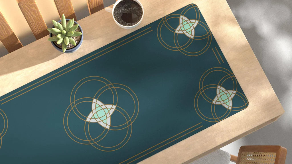 WS Entwined Flowers Deskmats