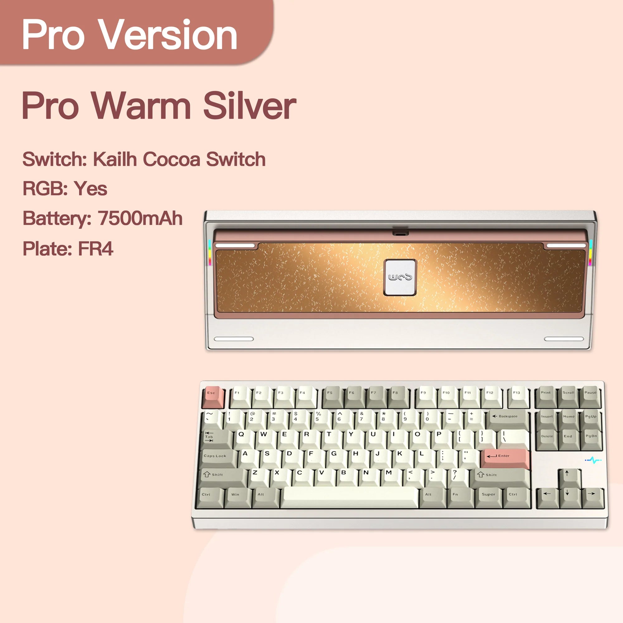 CRUSH80 Pro Reboot メカニカルキーボード本体 Crush 80 Reboot Pro Keyboard