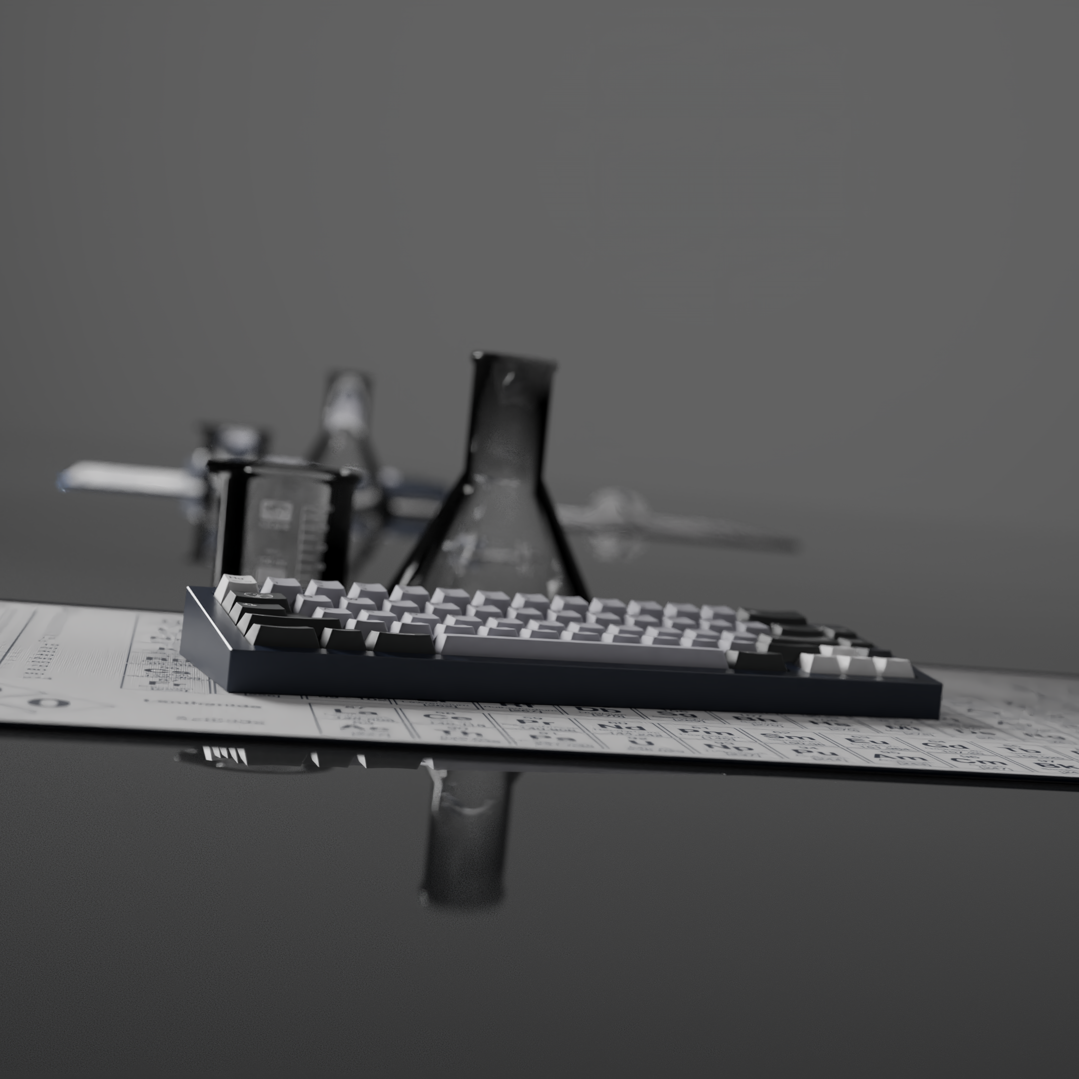 GMK CYL Mercury Keycaps