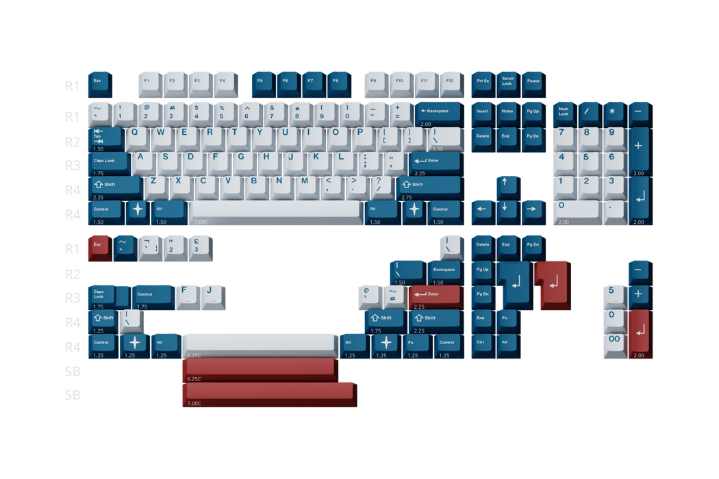 GMK a Keycaps