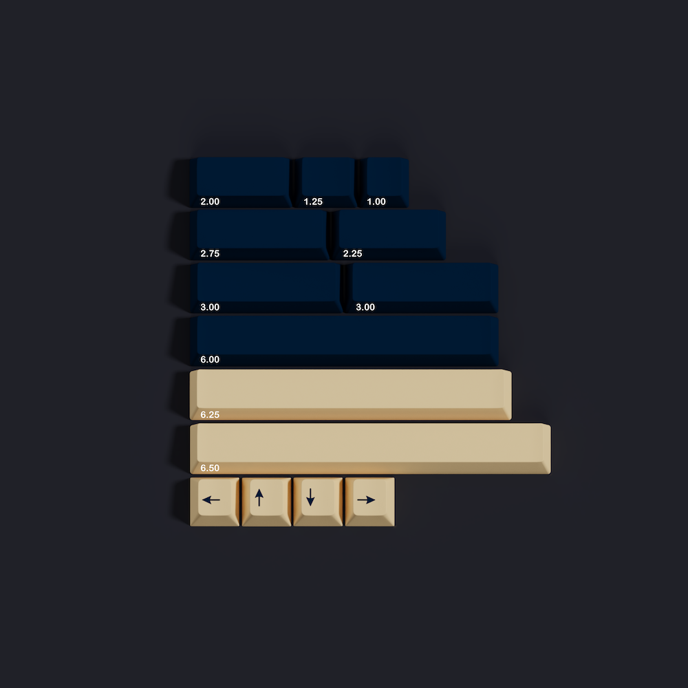 GMK CYL Stargaze Keycaps