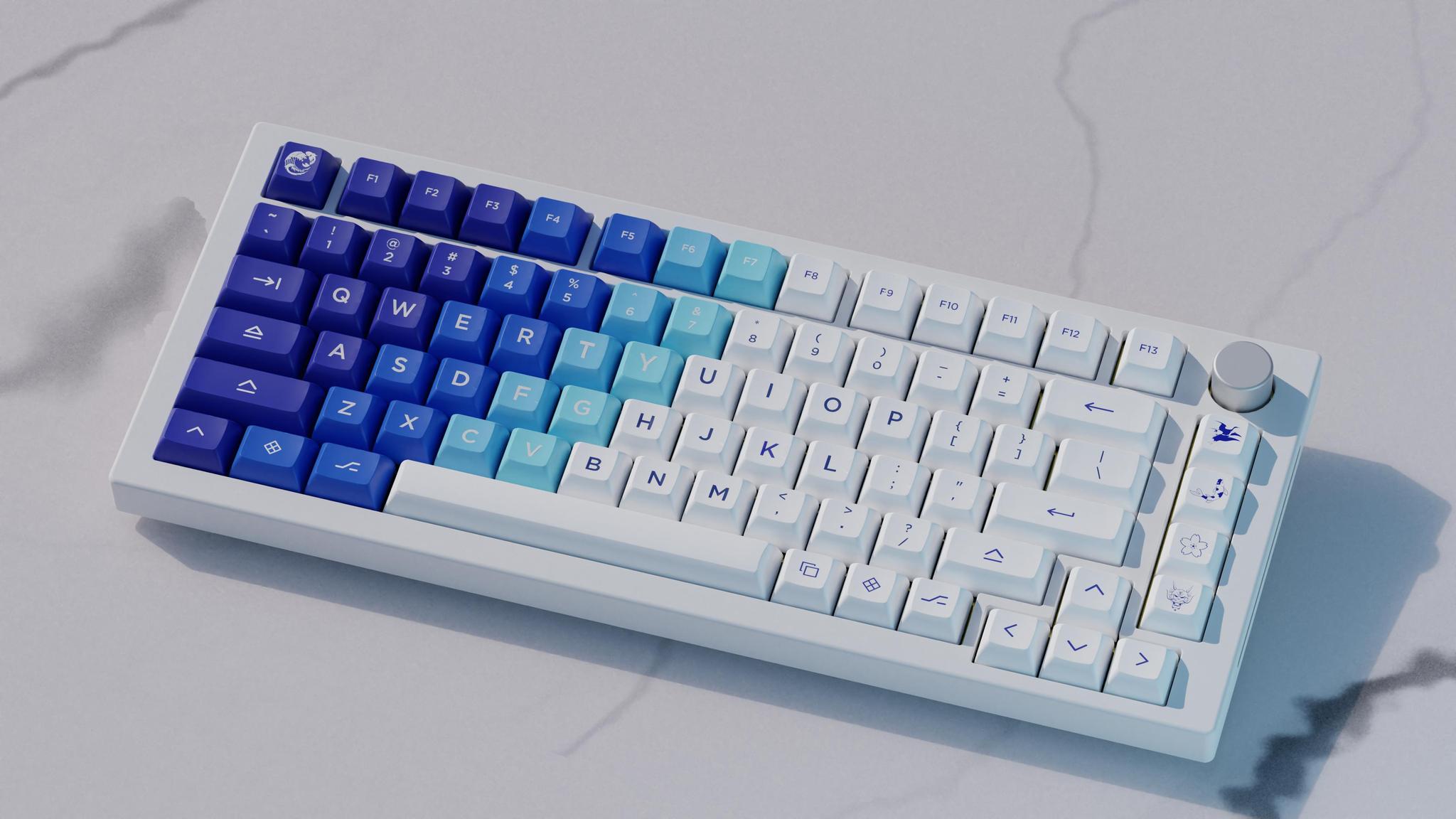 KAT Great Wave Keycaps