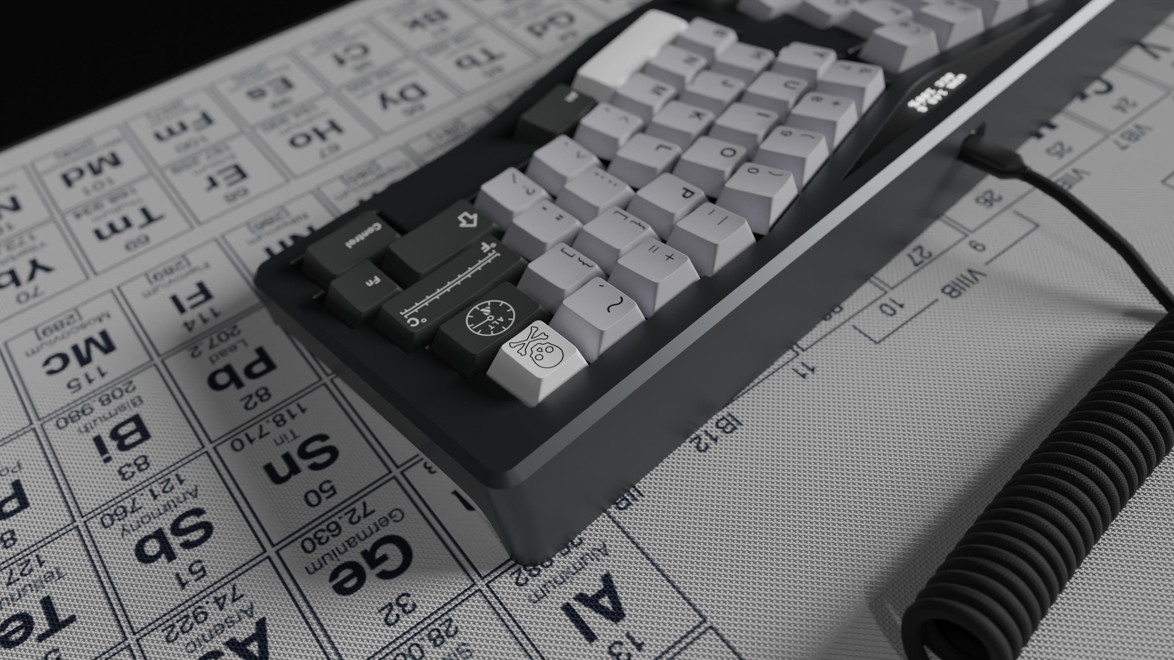 GMK CYL Mercury Keycaps