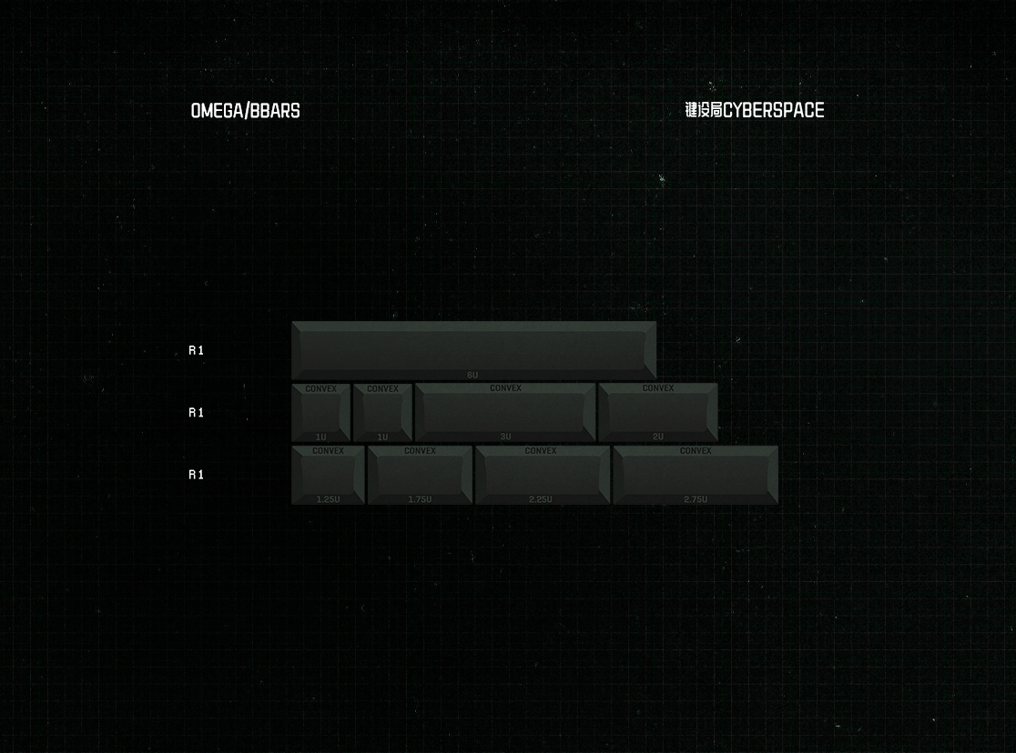 KAT Cyberspace Keycaps