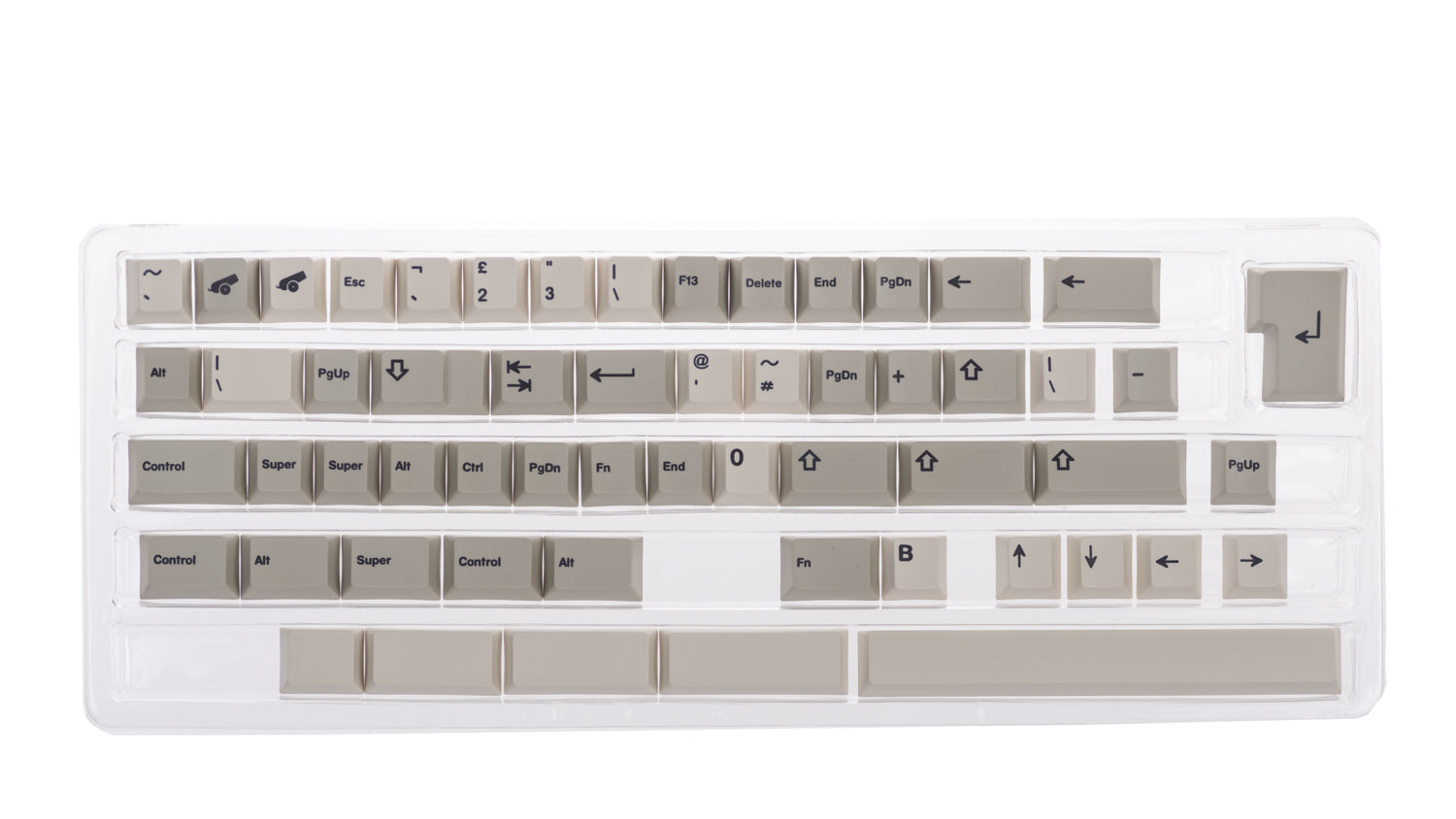 NicePBT Classic Beige Keycaps (Unvaulted)
