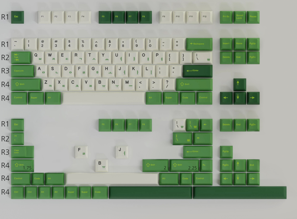 ePBT Soju Keycaps