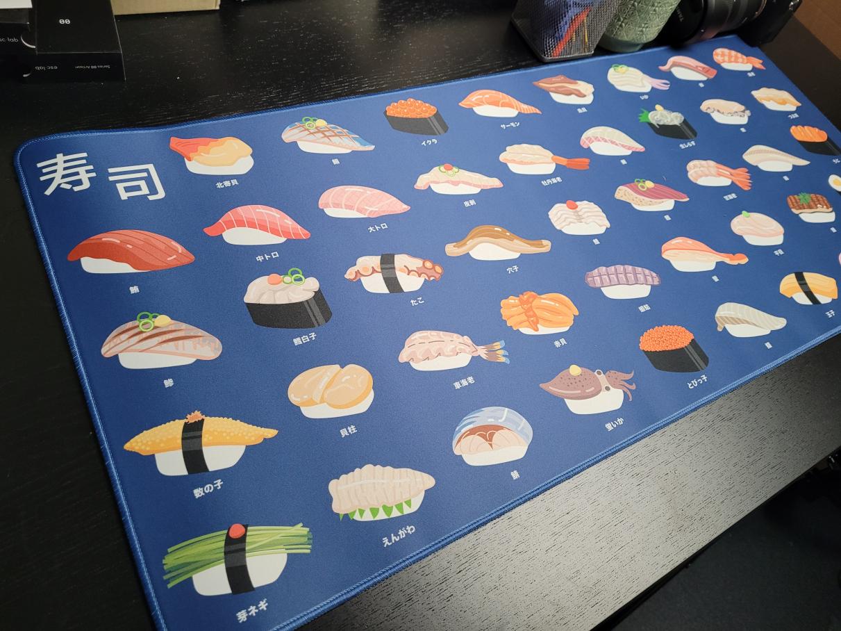 Deskmat -  Sushi