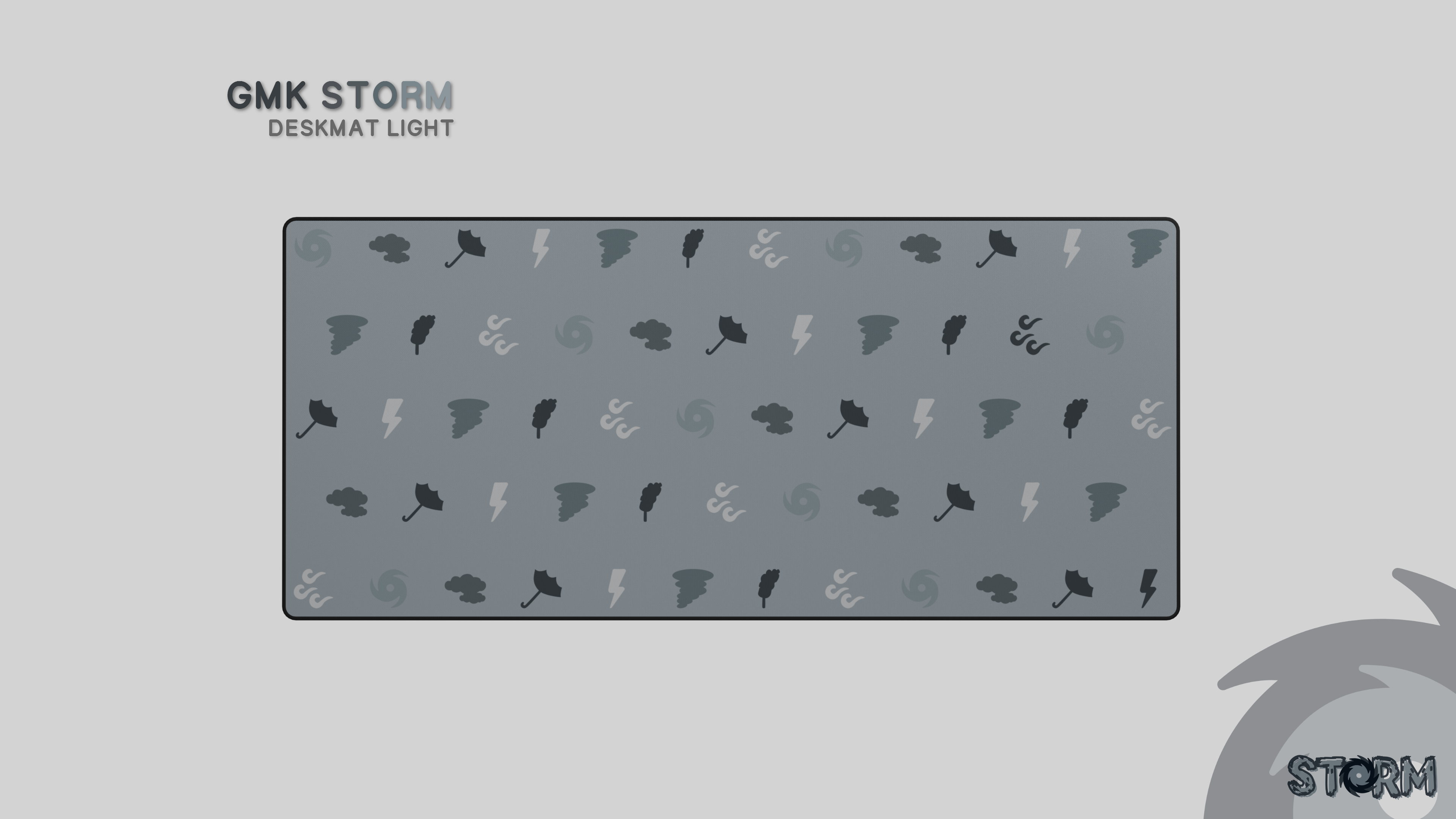 GMK Storm Deskmat