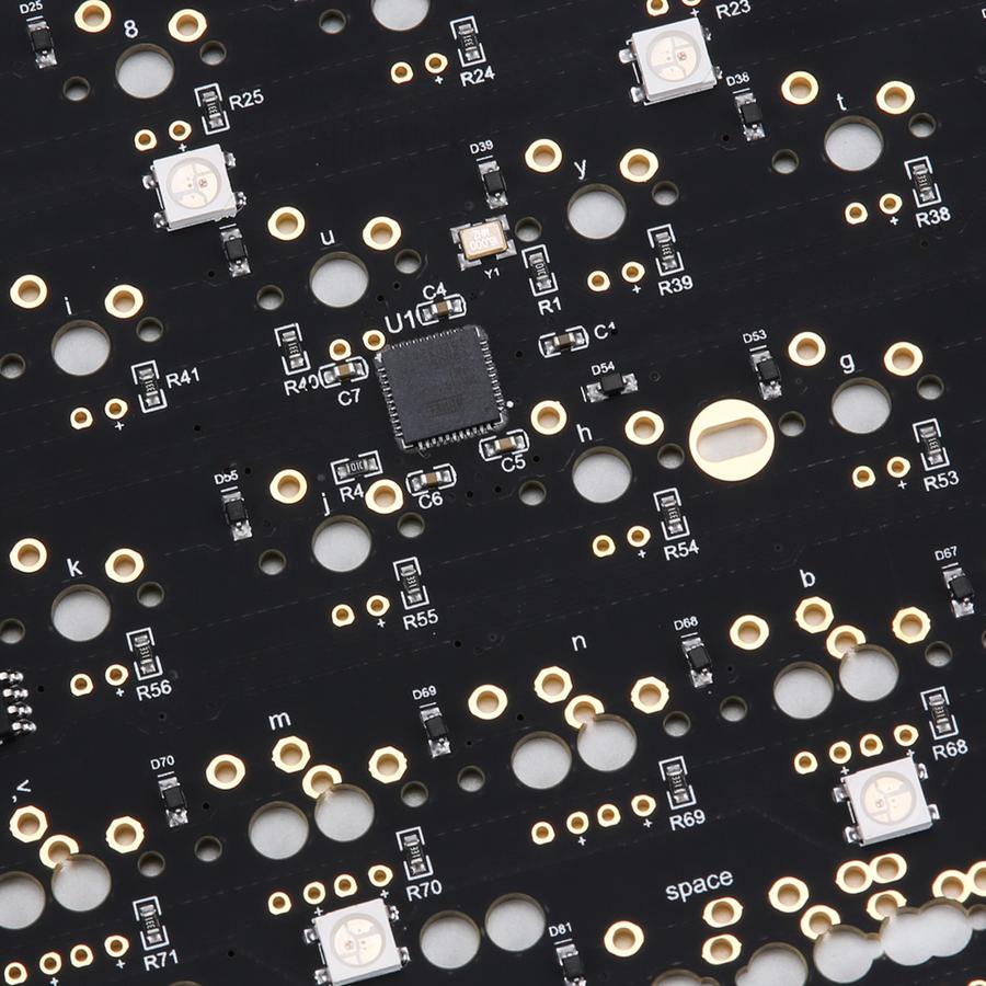 KBDFans Blade Component - DZ60 Rev 3.0 60% Soldered PCB (RGB Underglow)