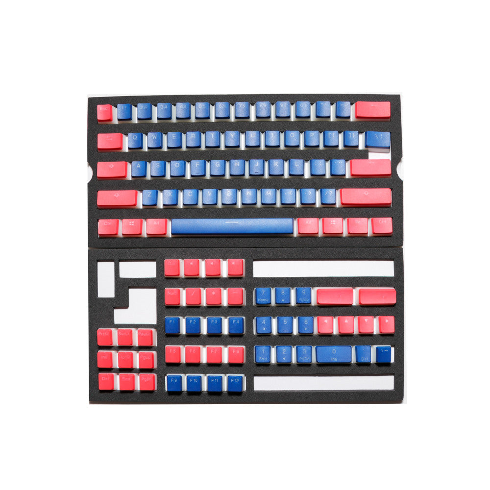 Ducky Pudding Blue Alpha PBT Keycap set