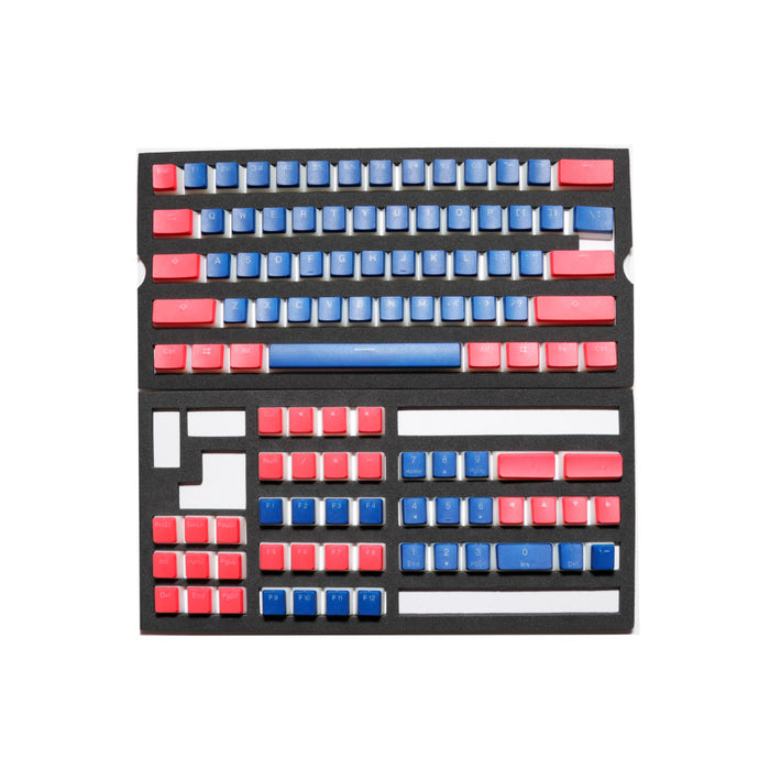 Ducky Pudding Blue Alpha PBT Keycap set