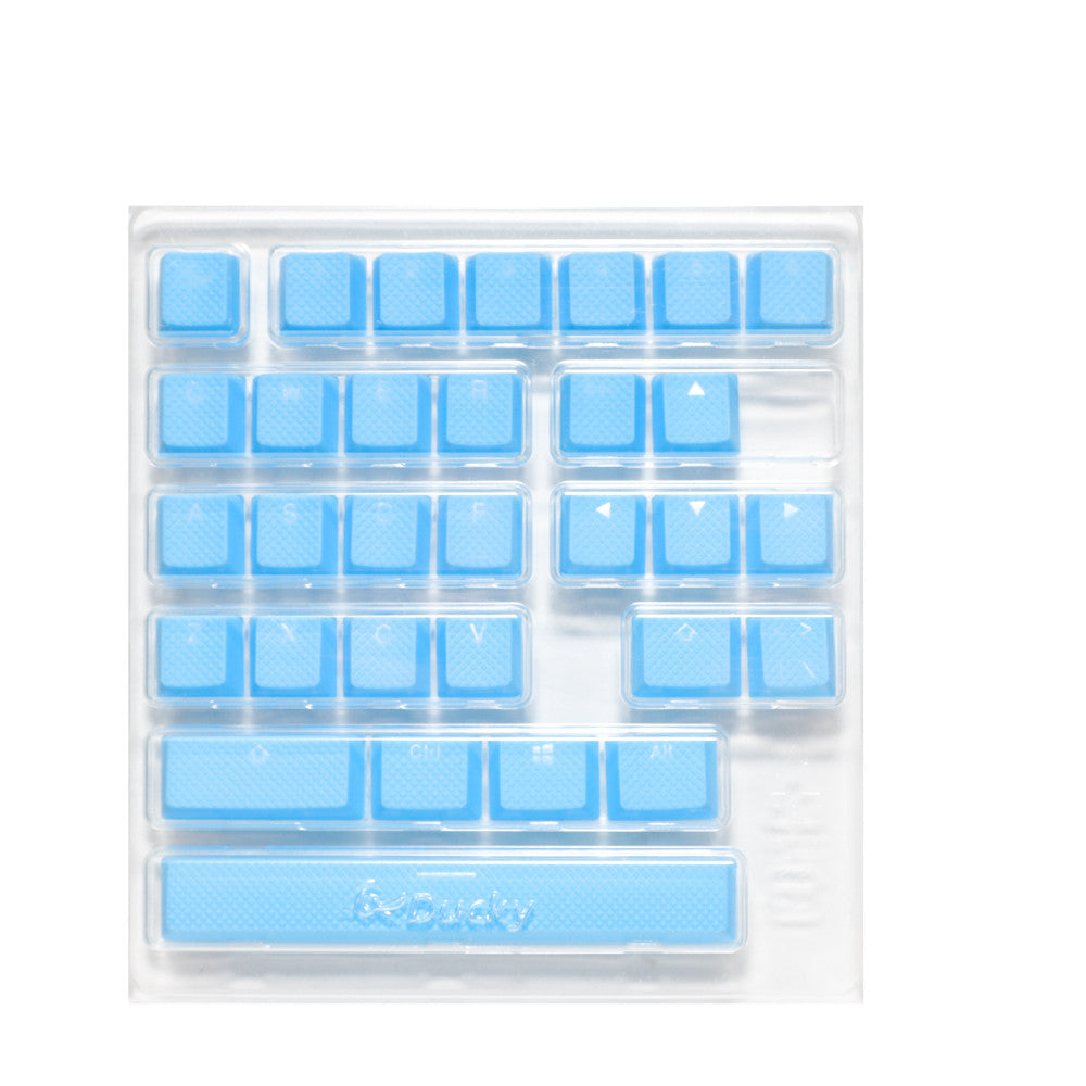 Ducky Rubber Gaming Keycap set - Blue - 31pcs