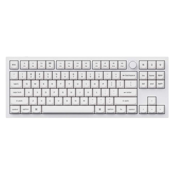 Keychron Q3, White, Hotswap With Knob