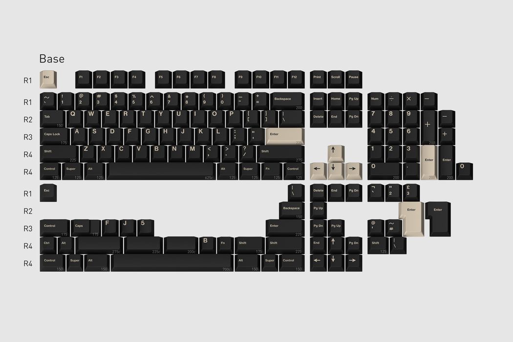 GMK Noire Keycaps