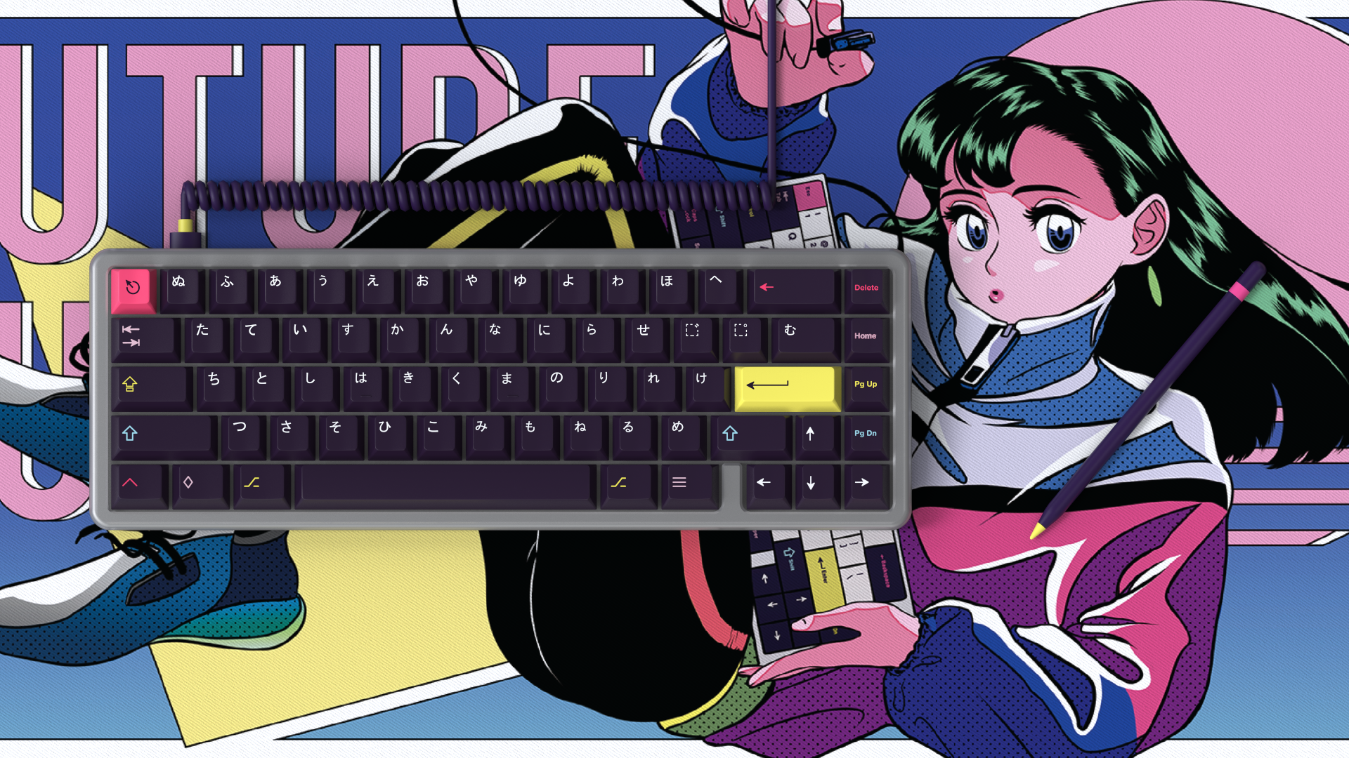 GMK Future Funk - Deskhero.ca