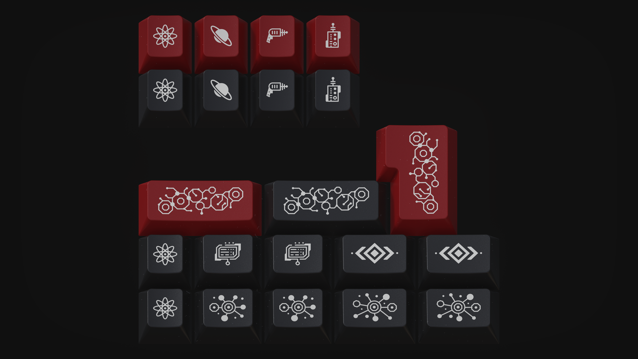 GMK CYL Deepwell Keycaps