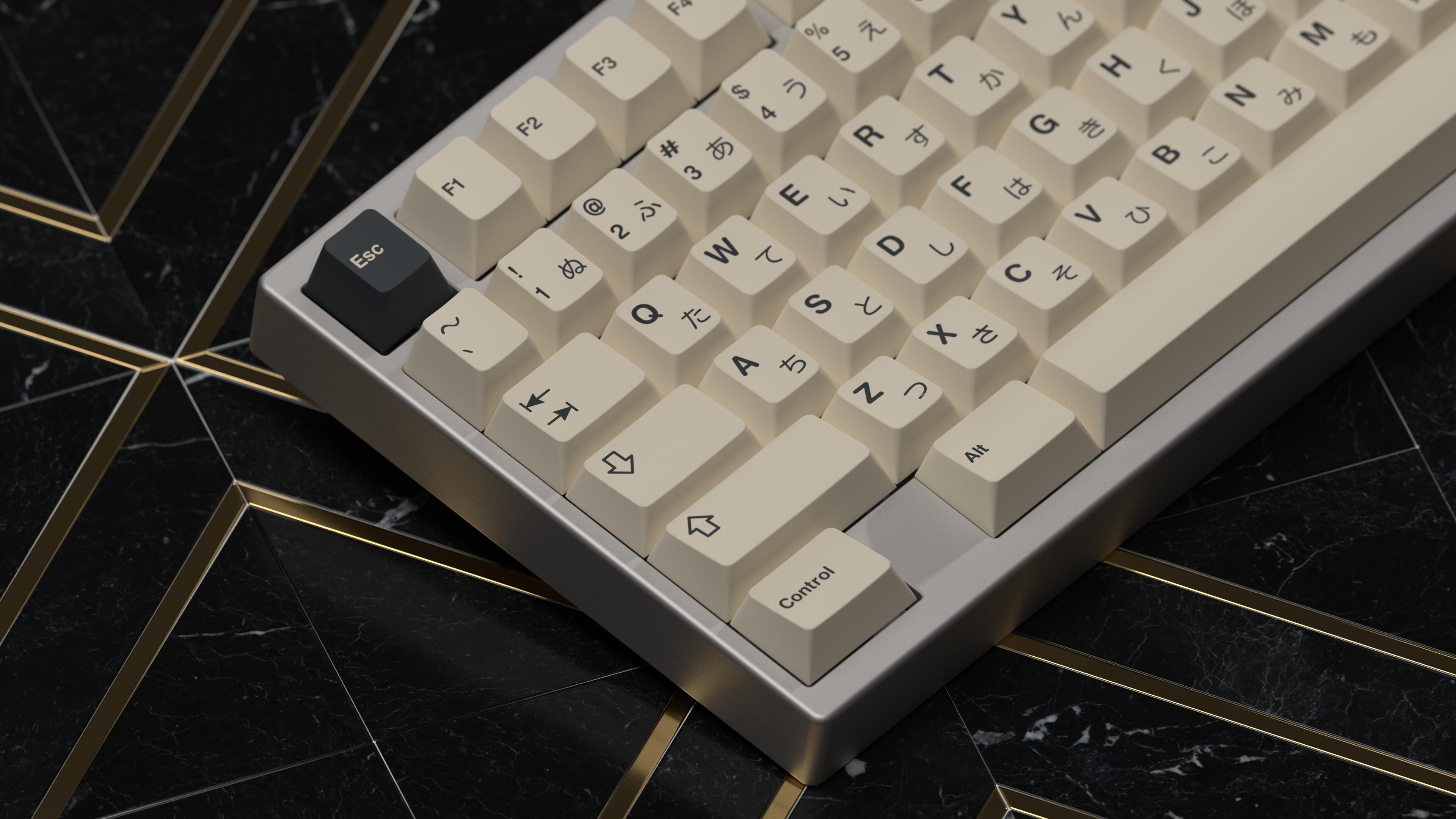 ePBT Origami Keycaps