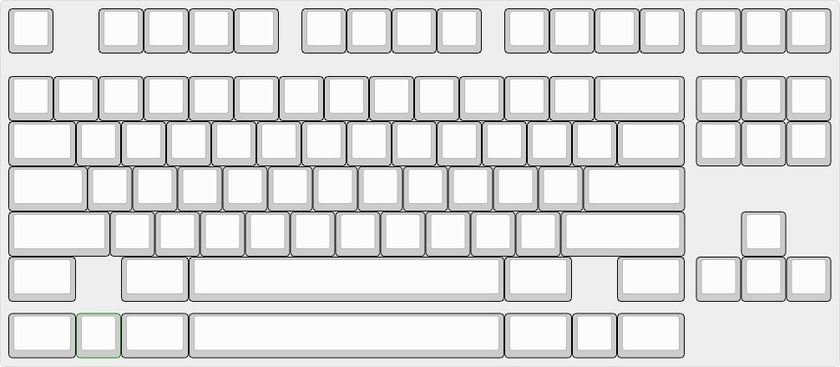 Vortex Model M SSK Keyboard - Addons & Accessories