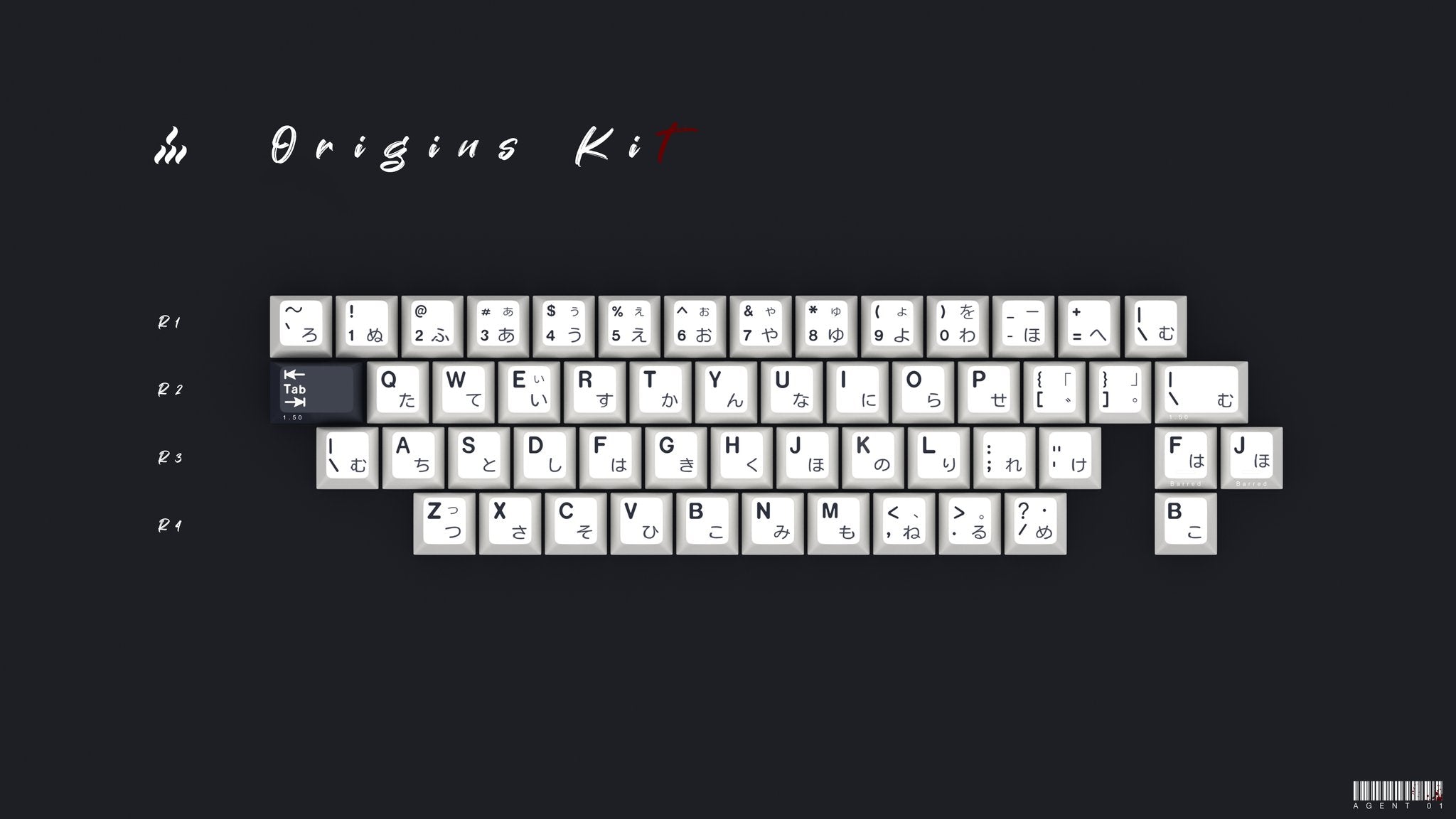 GMK CYL Agent 01 Keycaps
