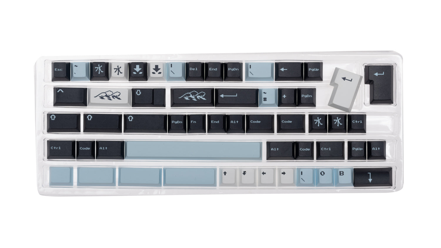 NicePBT Retro Mizu Keycaps