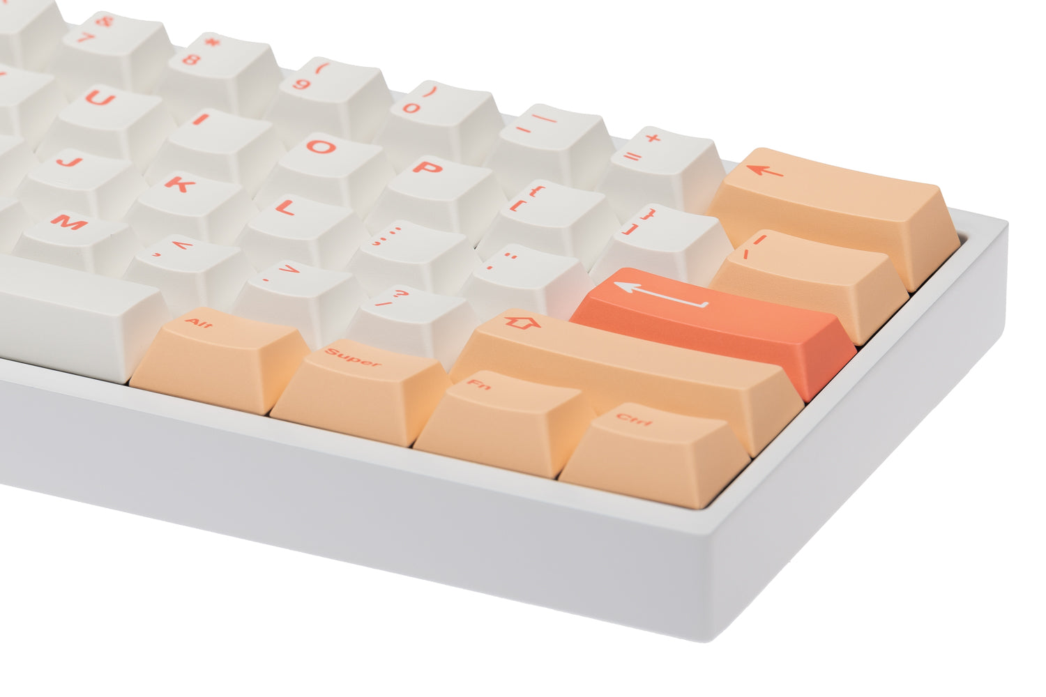 NicePBT Peaches n Cream Lite Keycaps