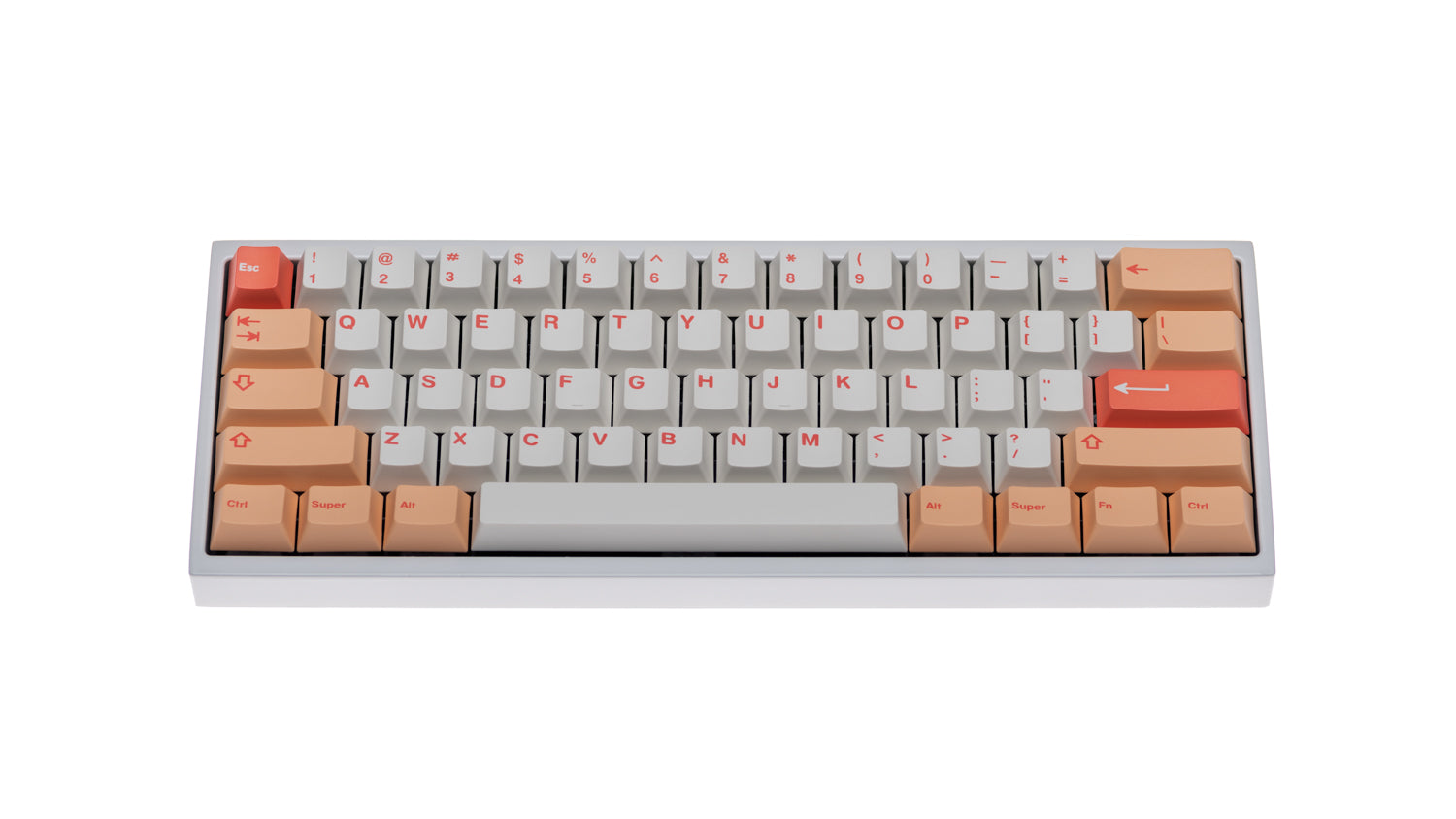 NicePBT Peaches n Cream Lite Keycaps