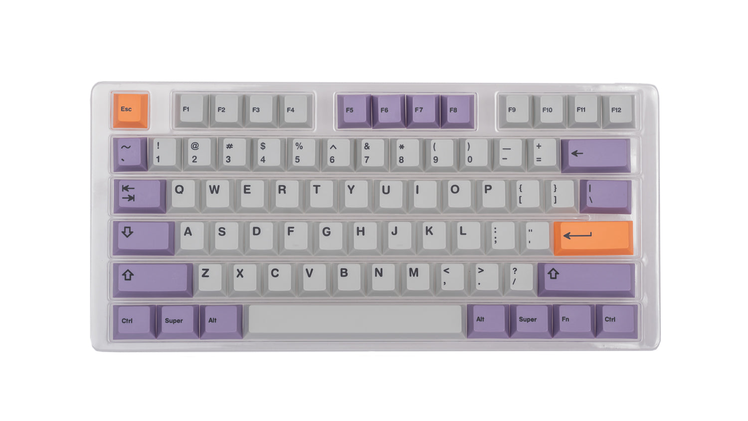 NicePBT City Sunset Keycaps