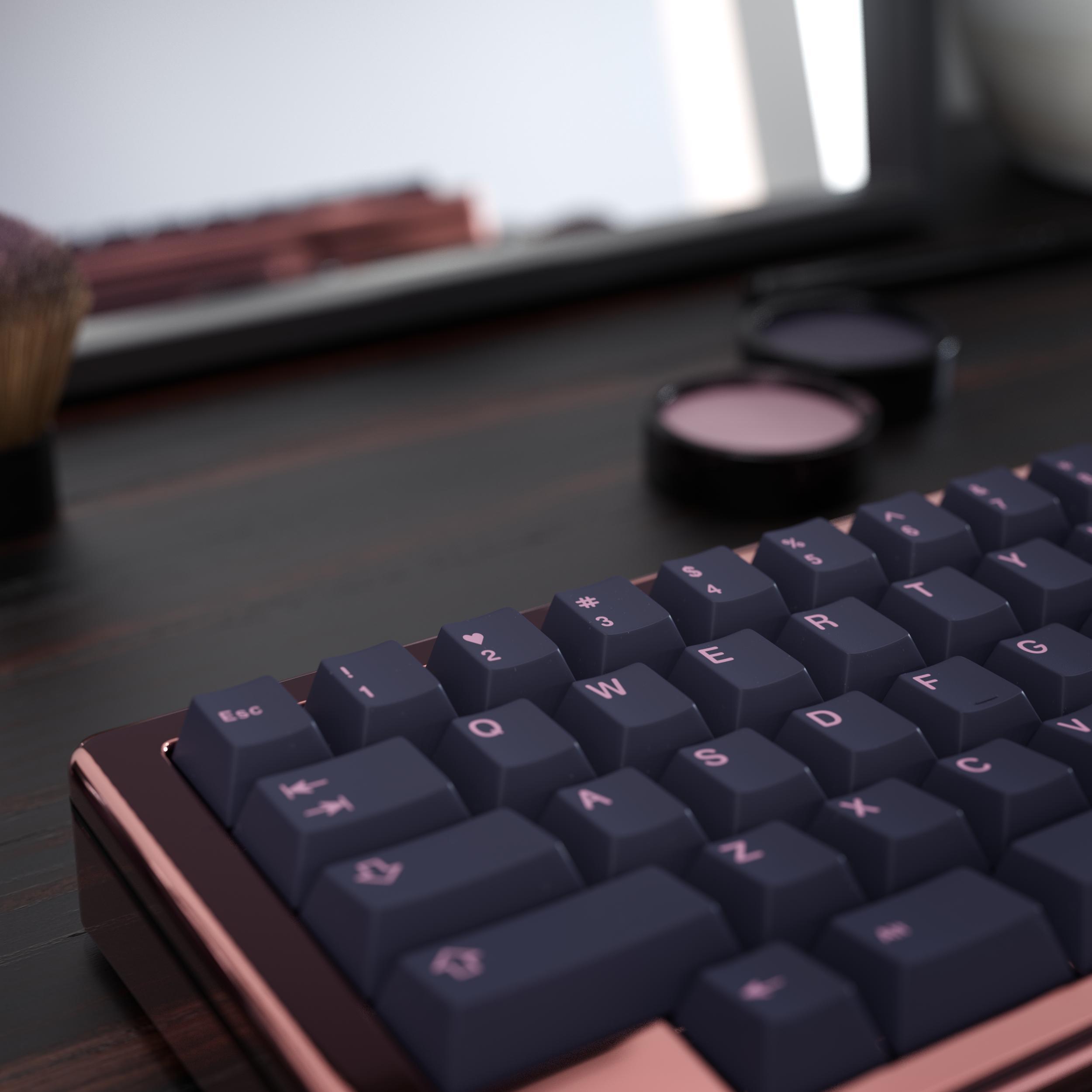 GMK CYL Rouge Keycaps