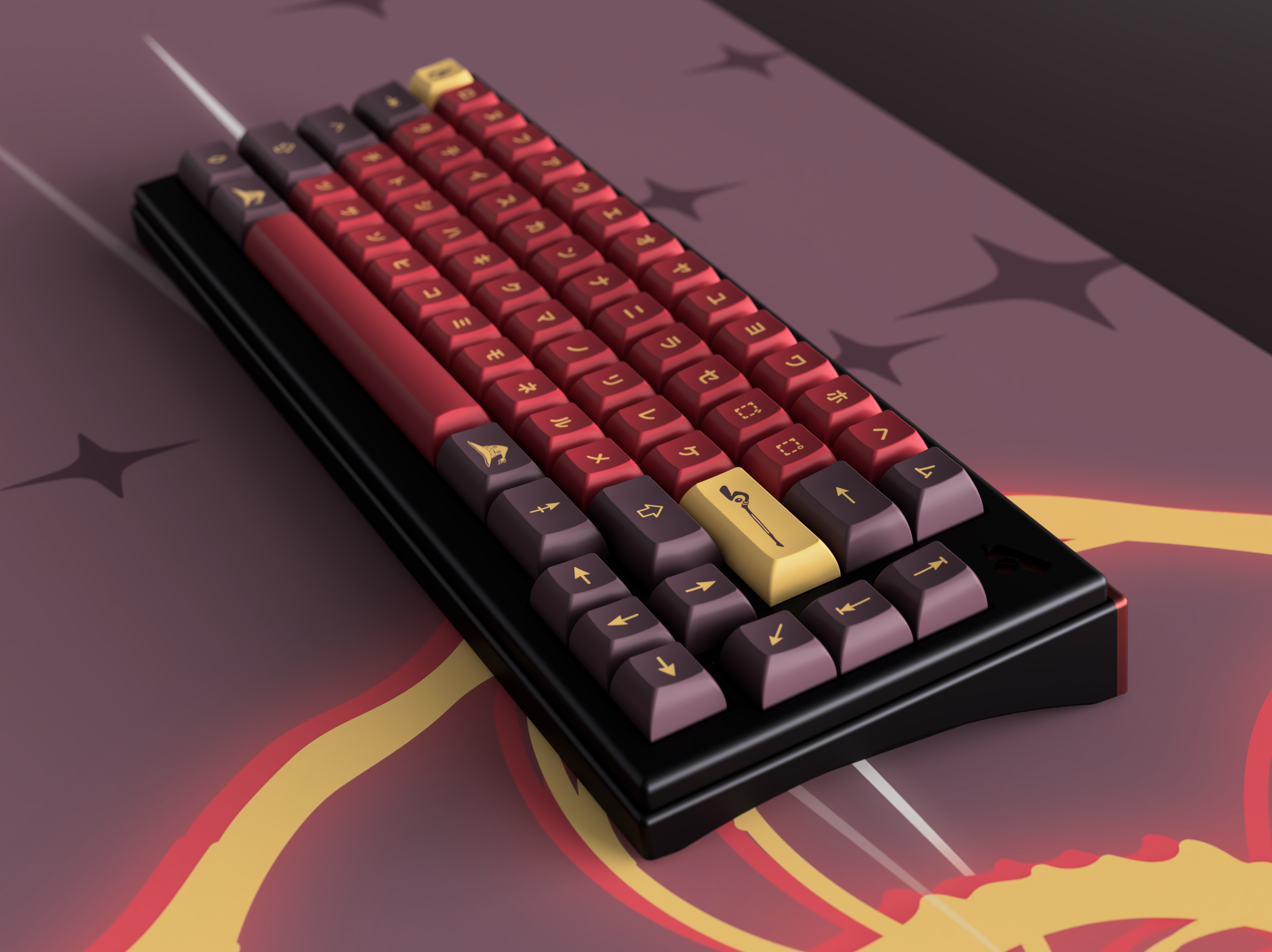 KAT Explosion Keycaps