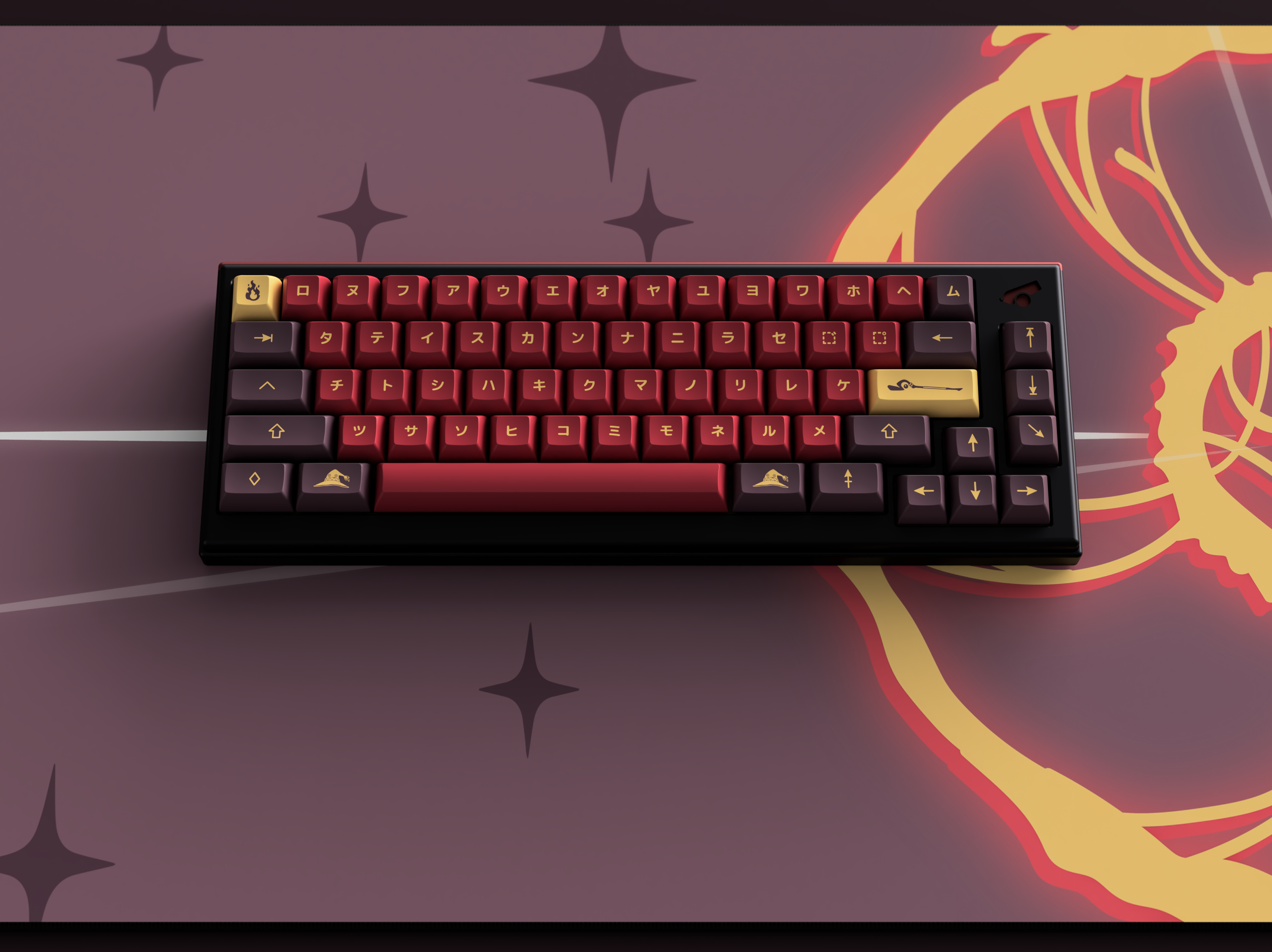 KAT Explosion Keycaps