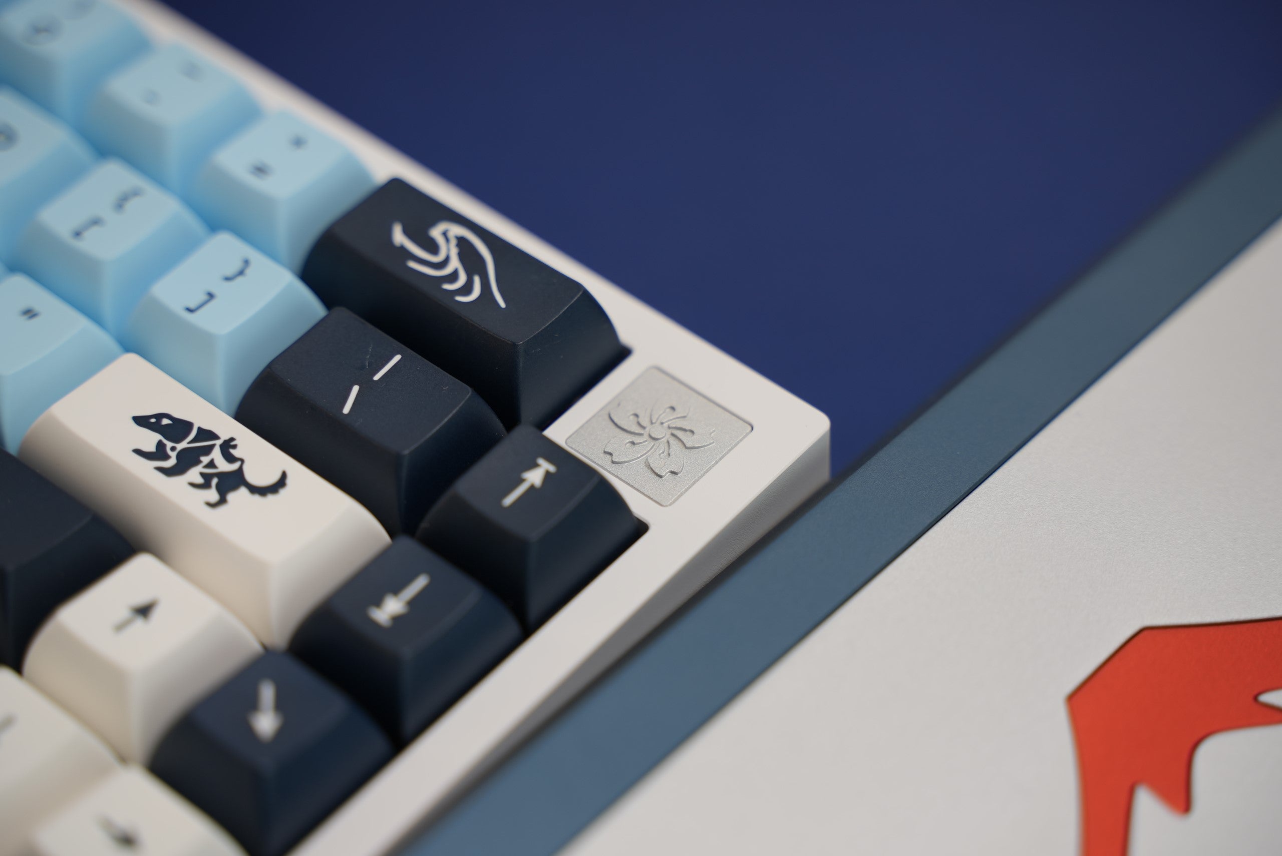 Fuji 65v2 Swirl Keyboard - Mizu Wave