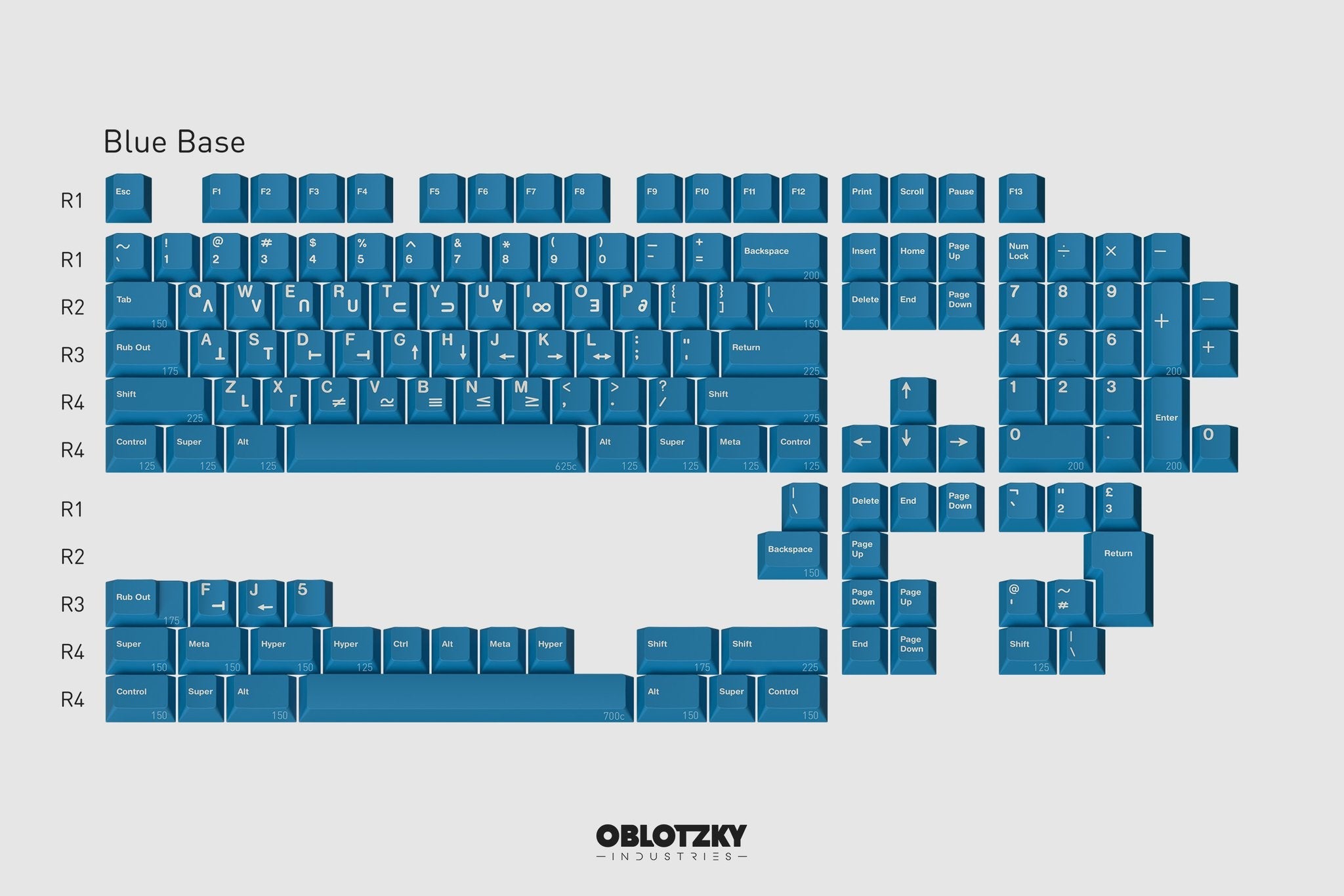 GMK CYL Space Cadet II Keycaps