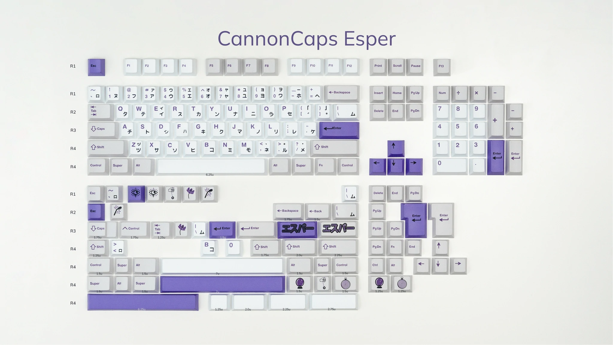 CannonCaps Esper Keycaps (Unvaulted)