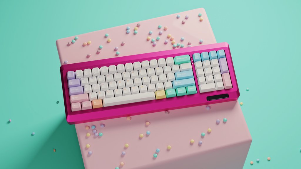 Infinikey Pastel PBT Keycaps