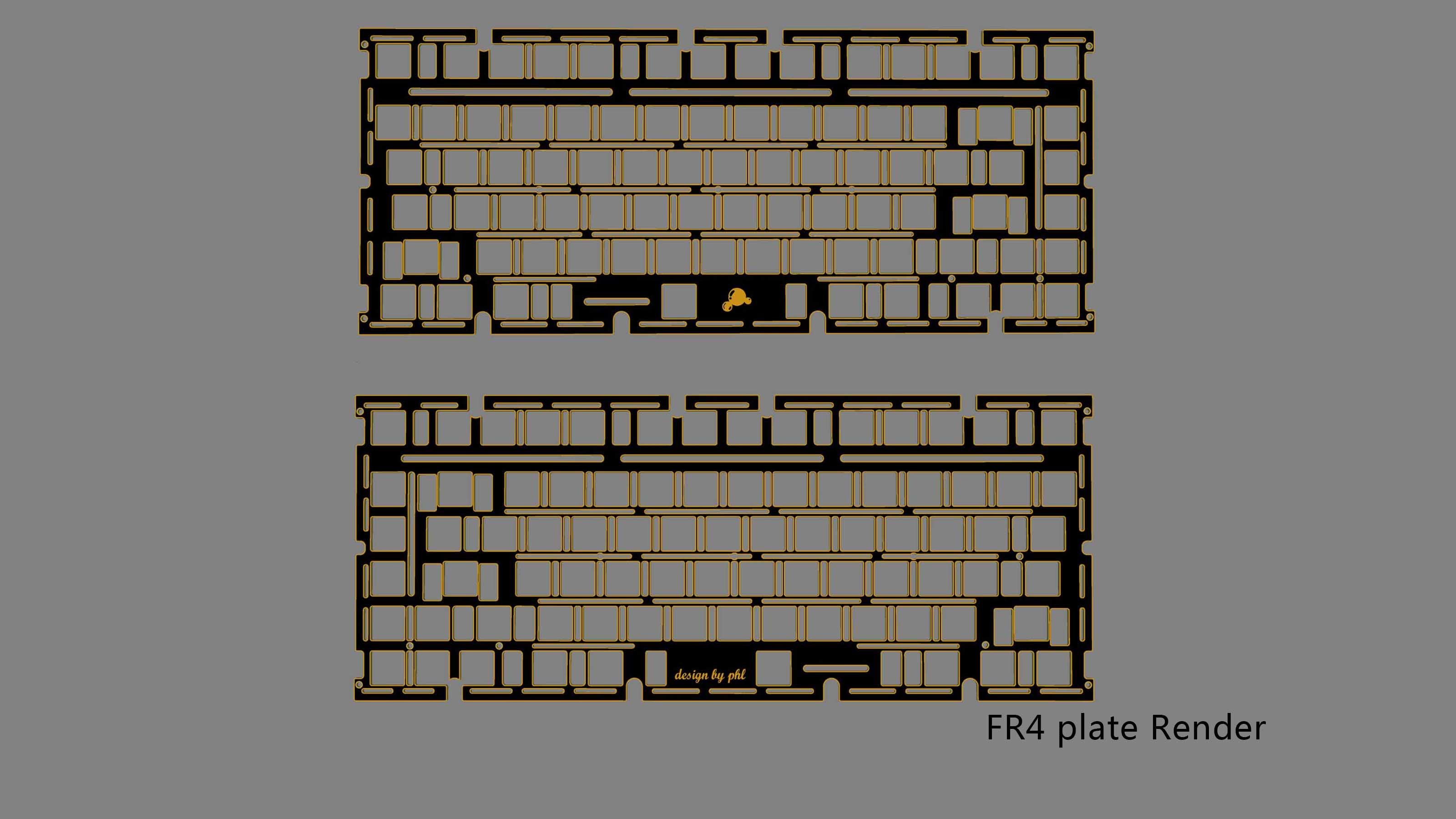 Bubble 75 Mechanical Keyboard -  Plate