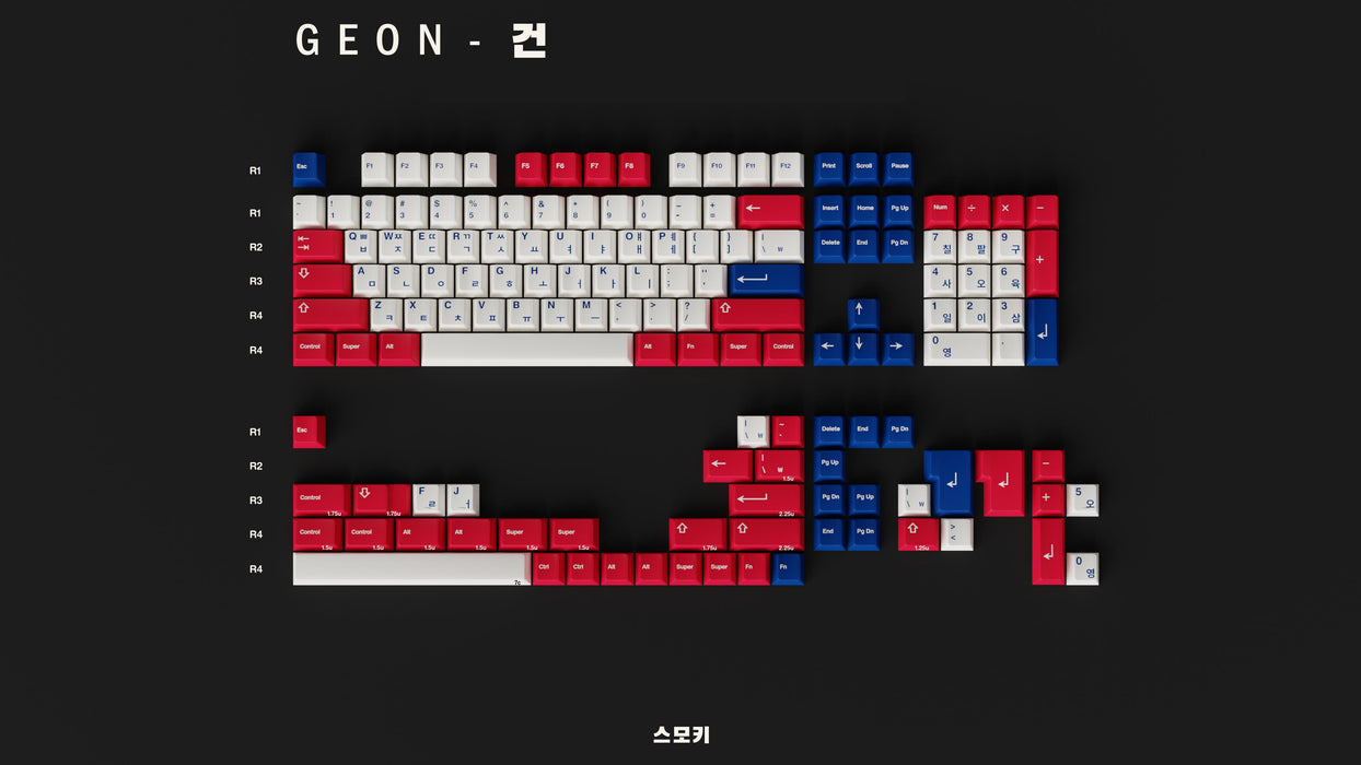 GMK Taegeukgi Keycaps
