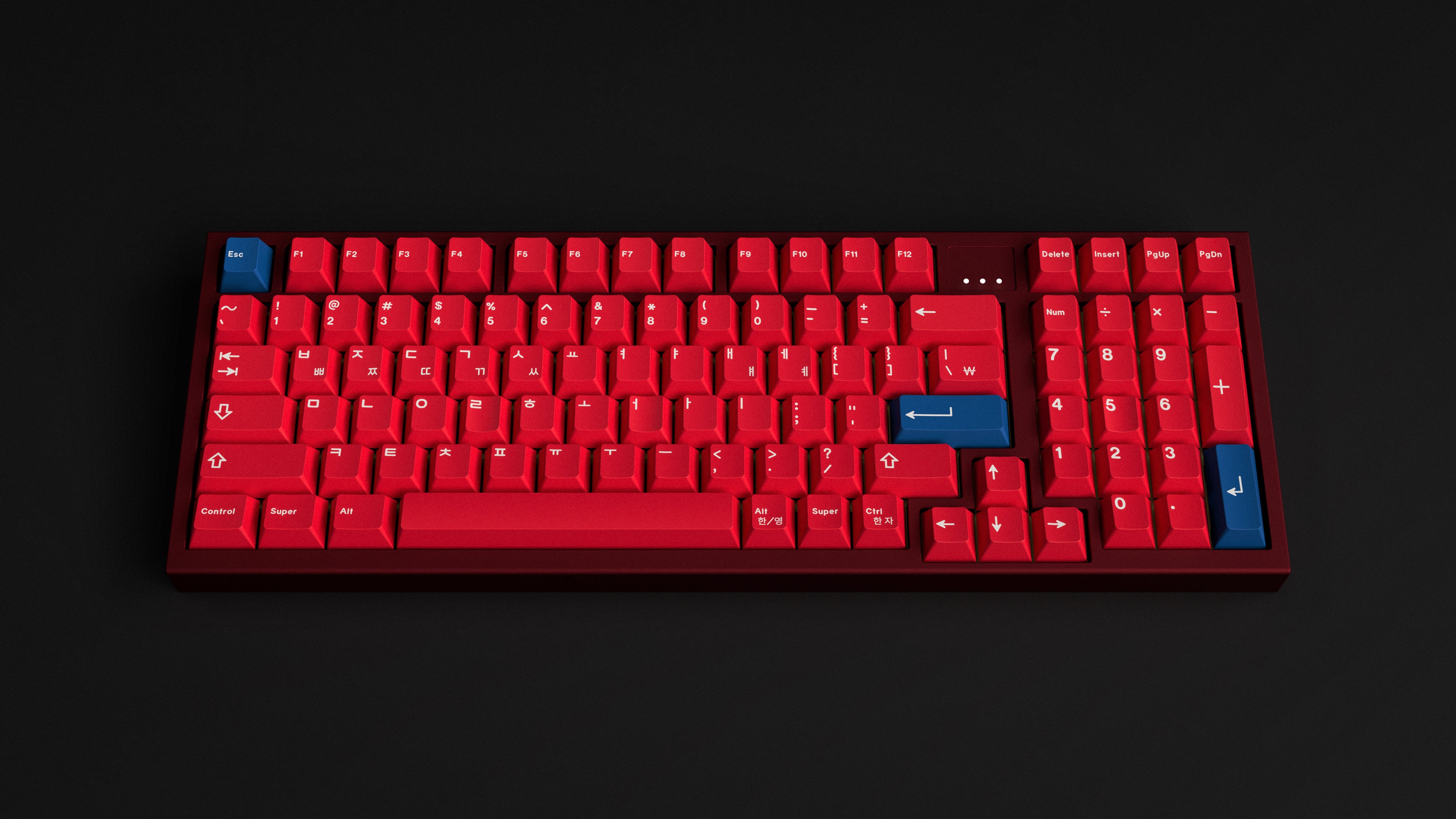 GMK CYL Red Devils Keycaps