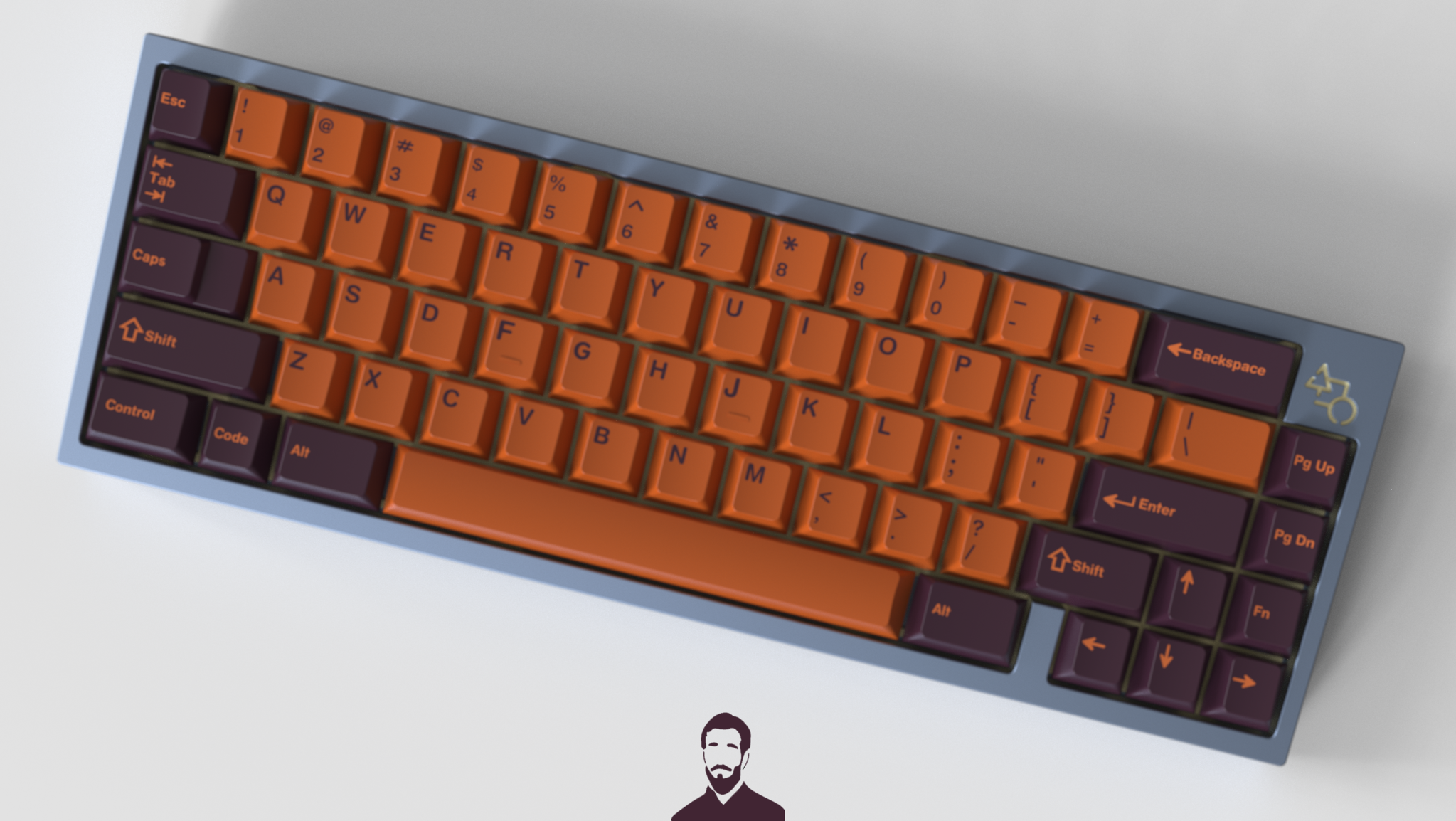 GMK Thai Tea Keycaps