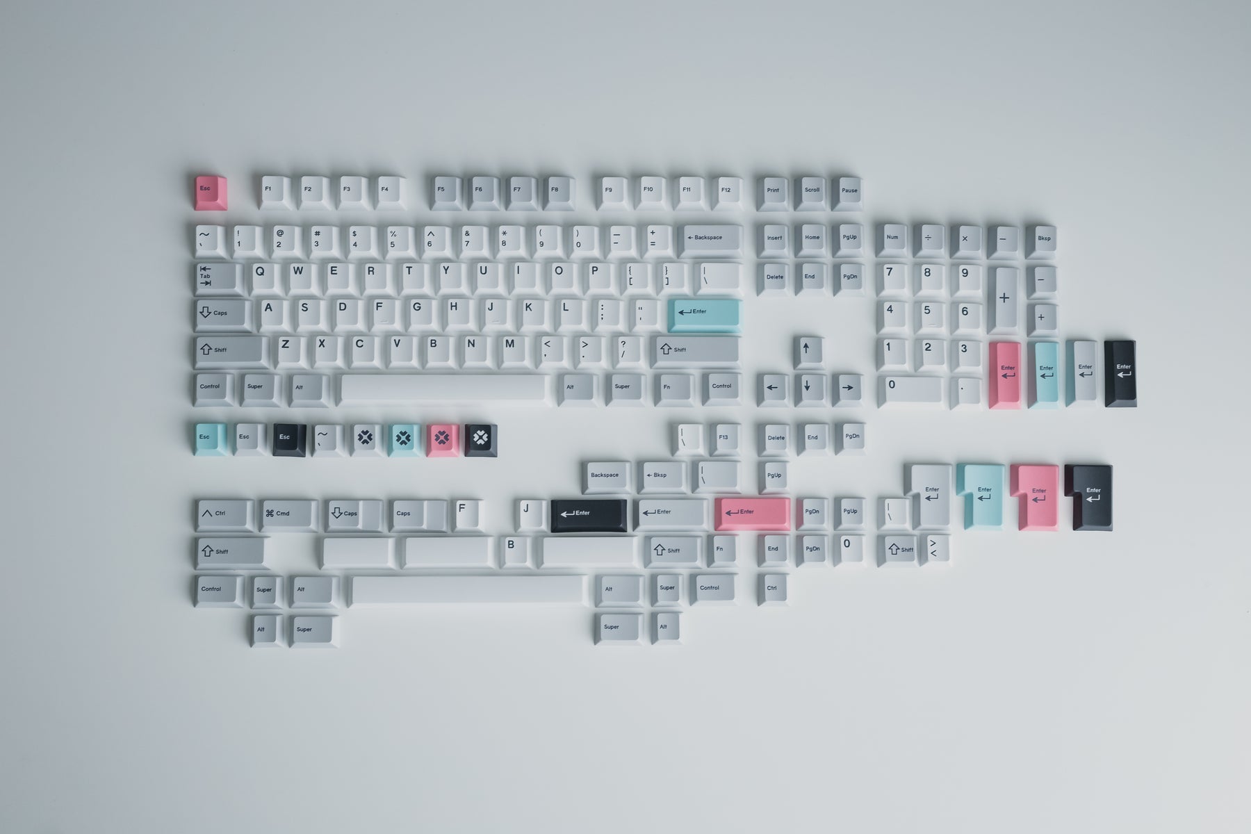 OTC Modo Light Keycaps