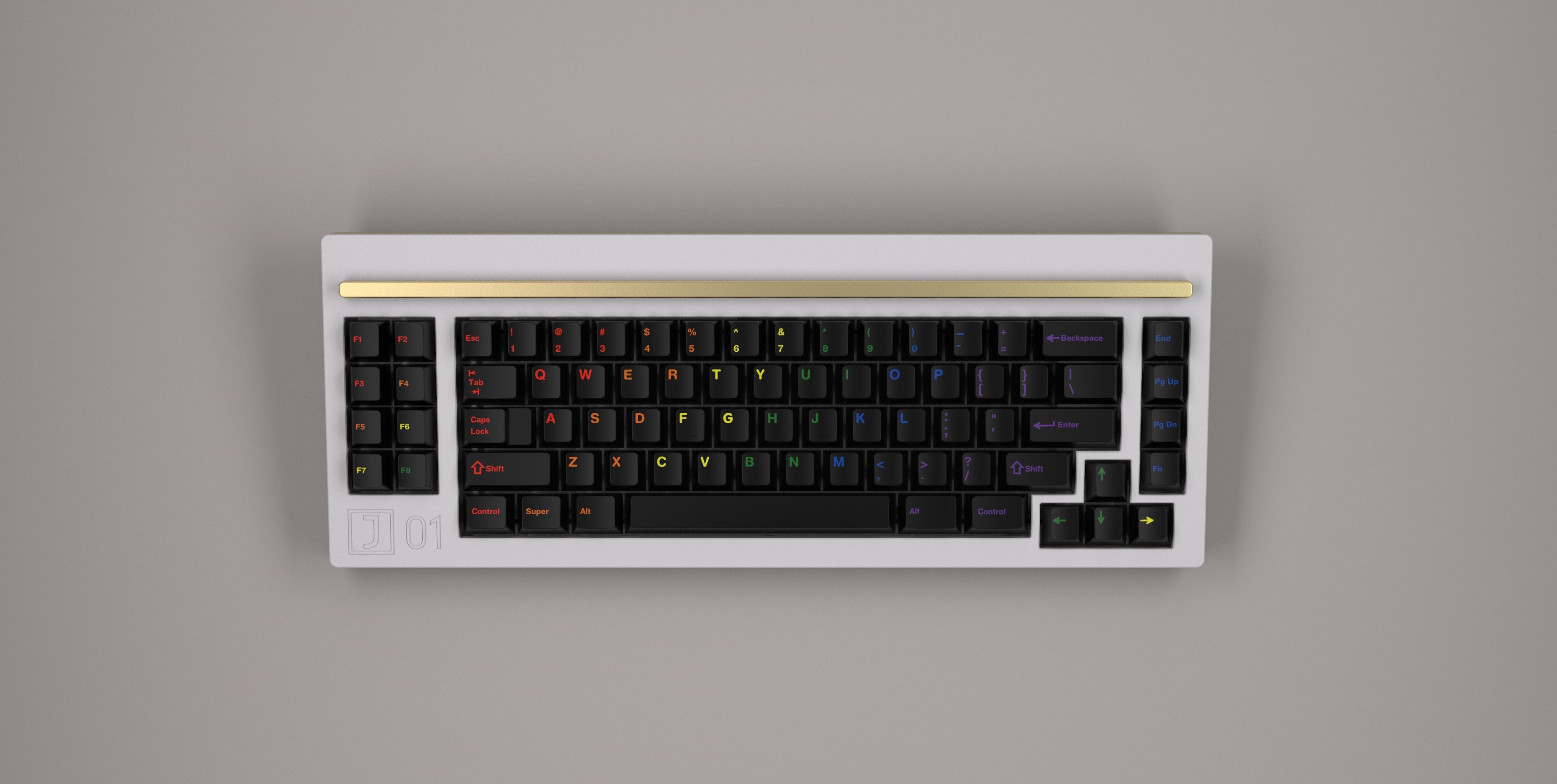 GMK Midnight Rainbow