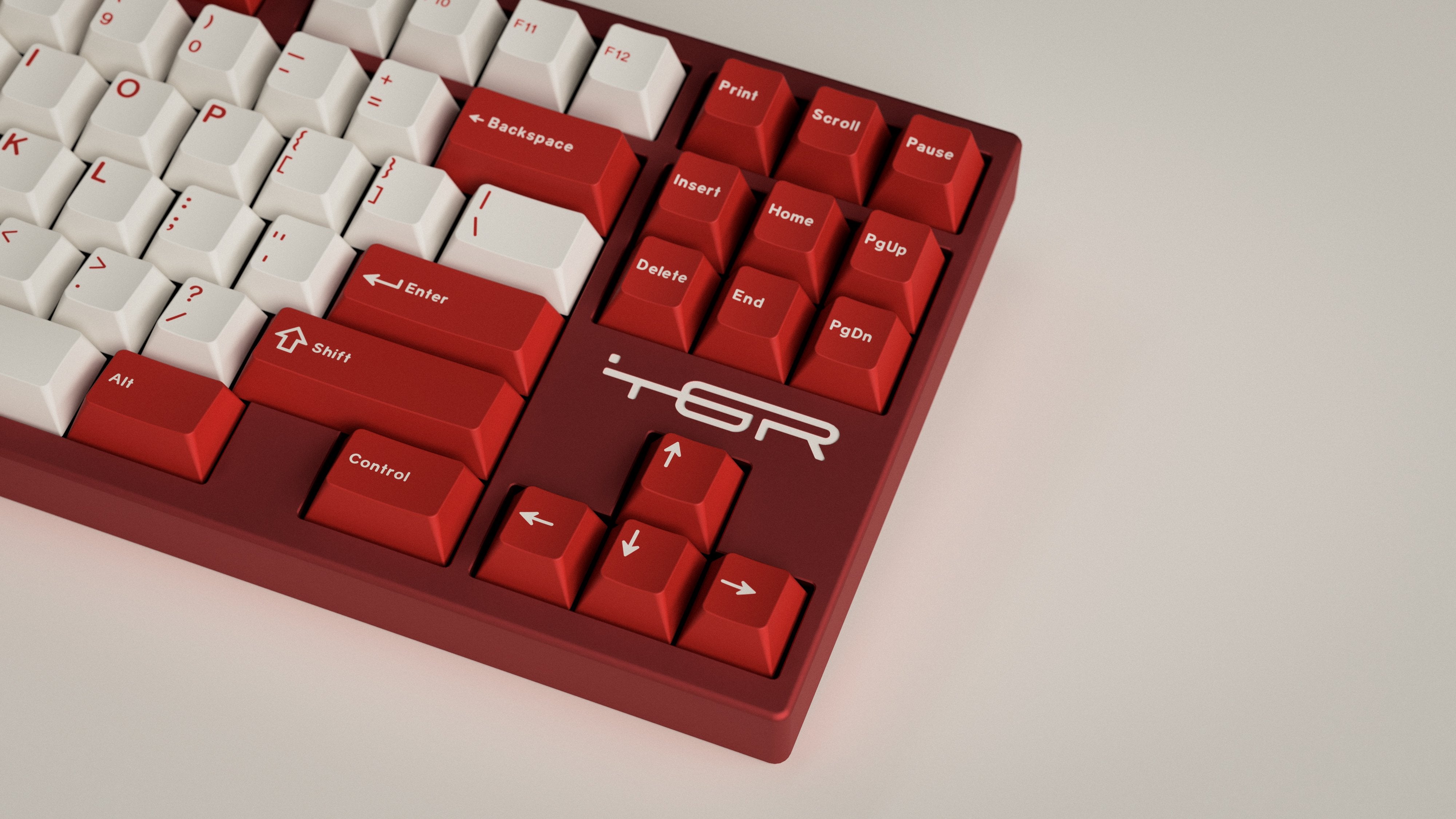 GMK CYL Classic Red Keycaps