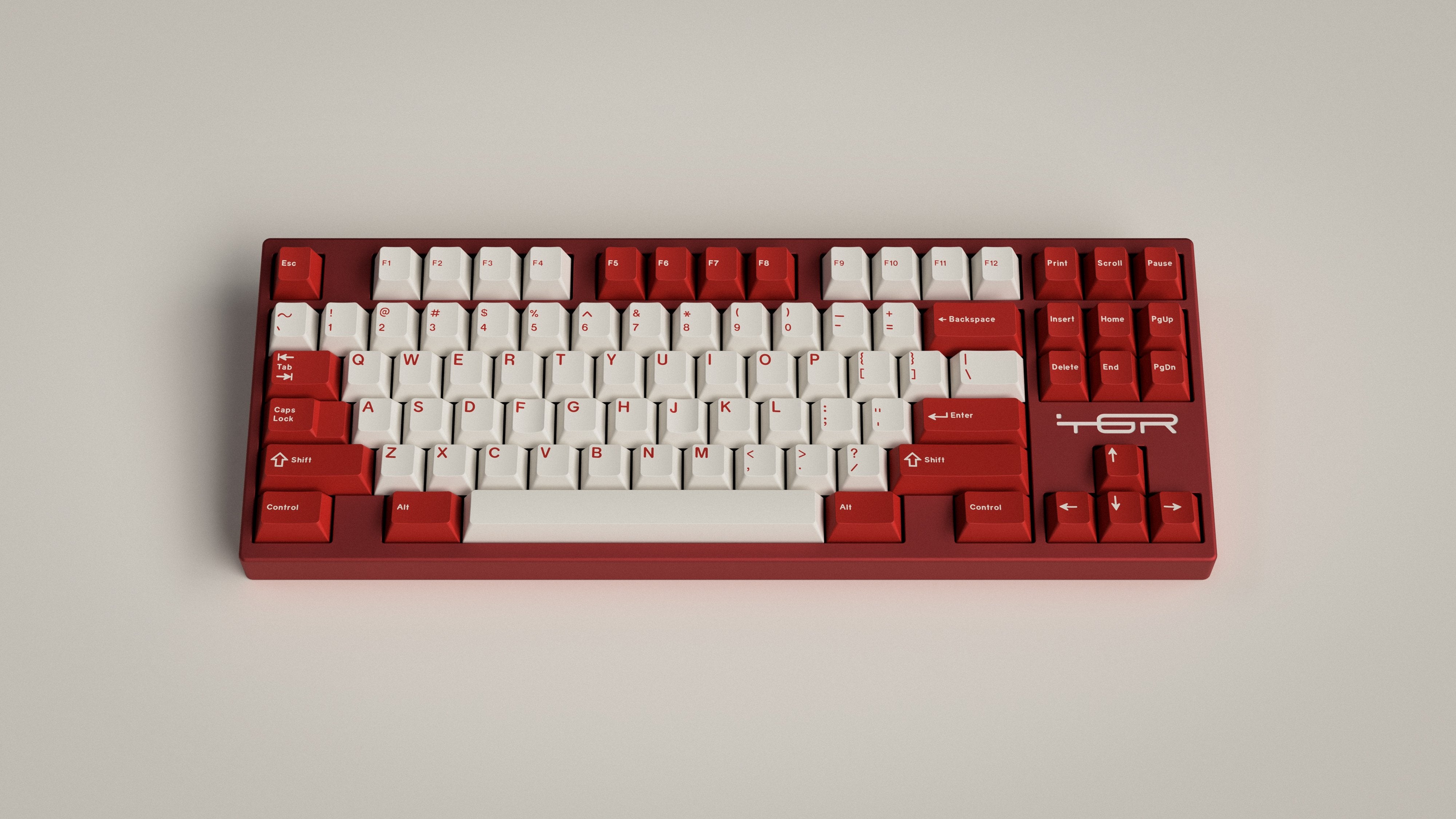GMK CYL Classic Red Keycaps