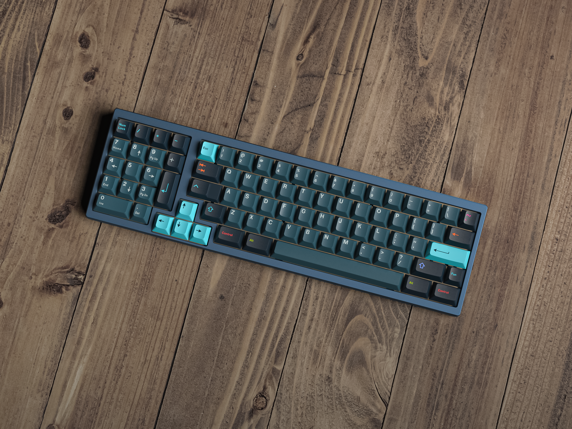 KDS Solarized Dark Keycaps
