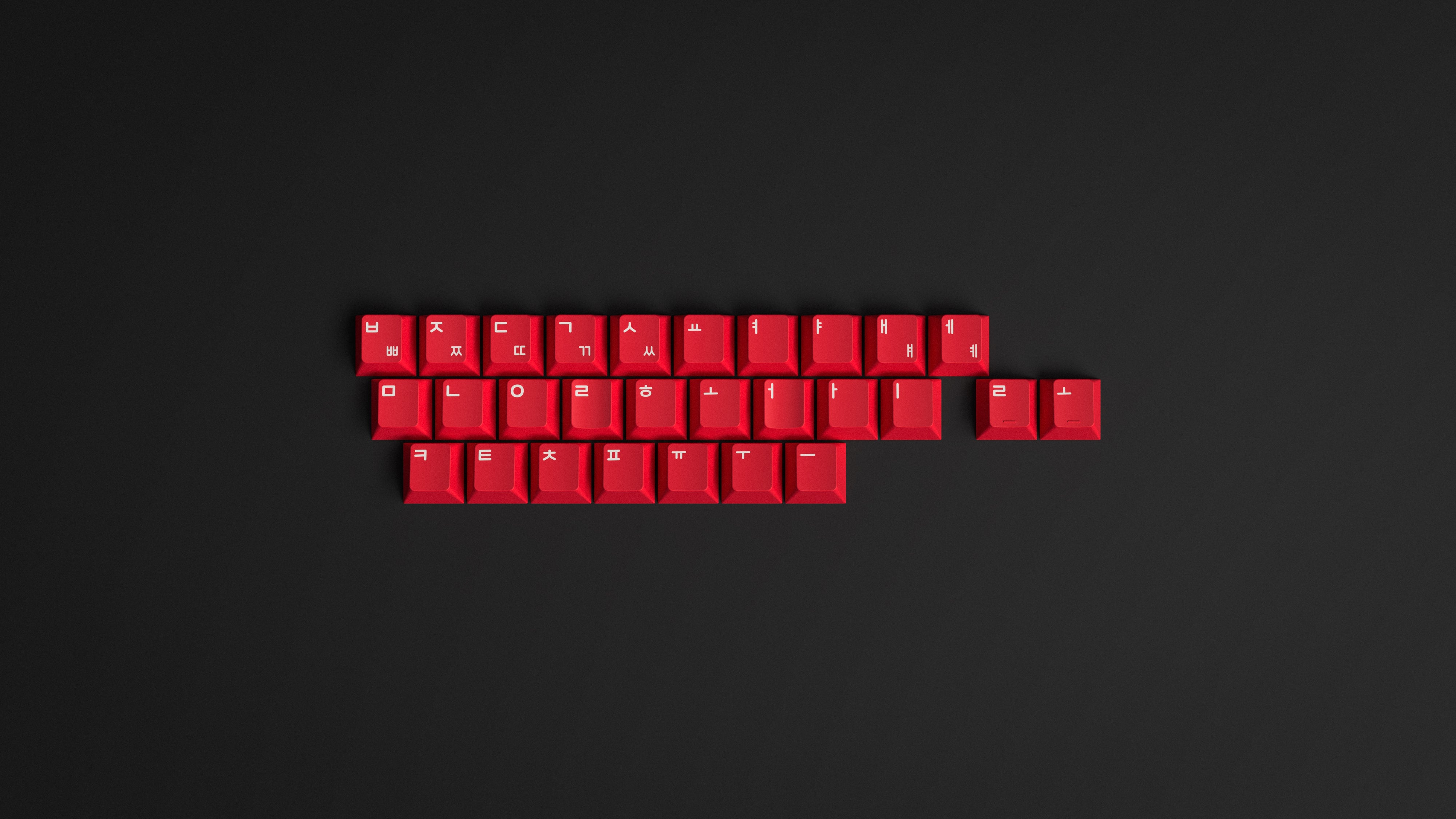 GMK CYL Red Devils Keycaps