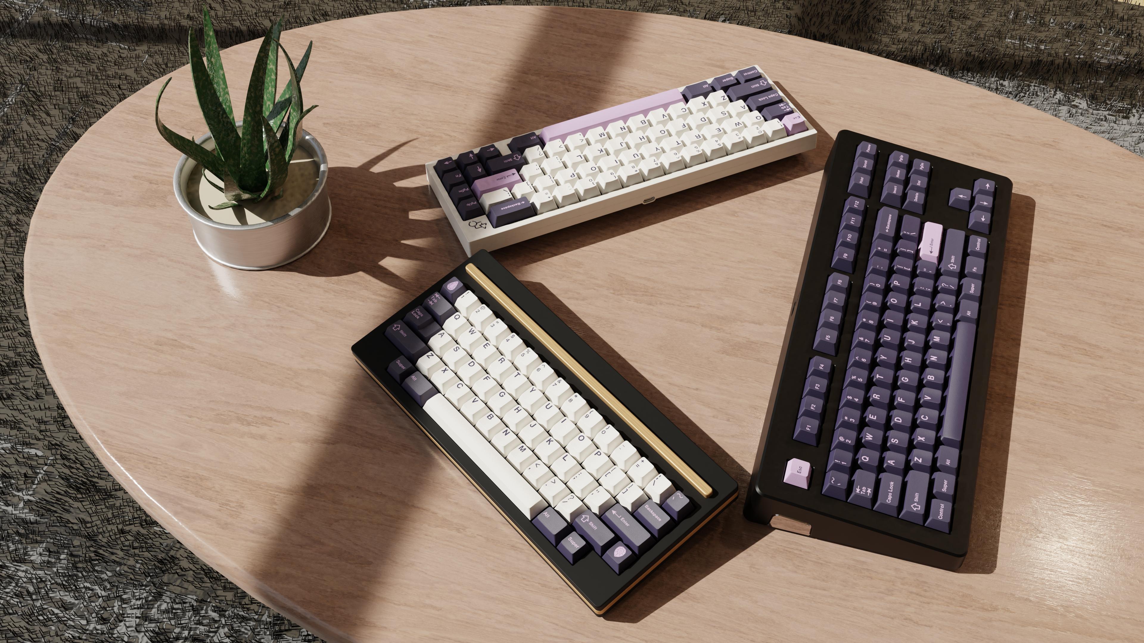 GMK Amethyst Keycaps