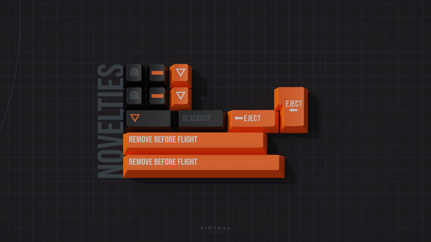 GMK CYL Stealth Keycaps