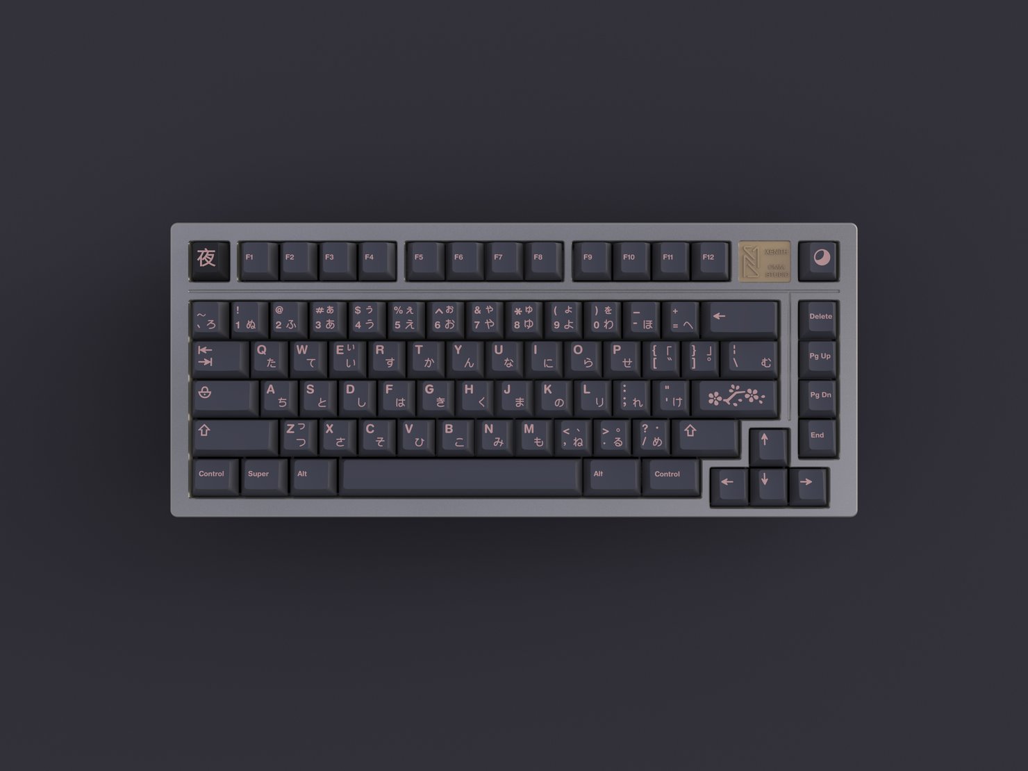 JTK Night Sakura Keycaps
