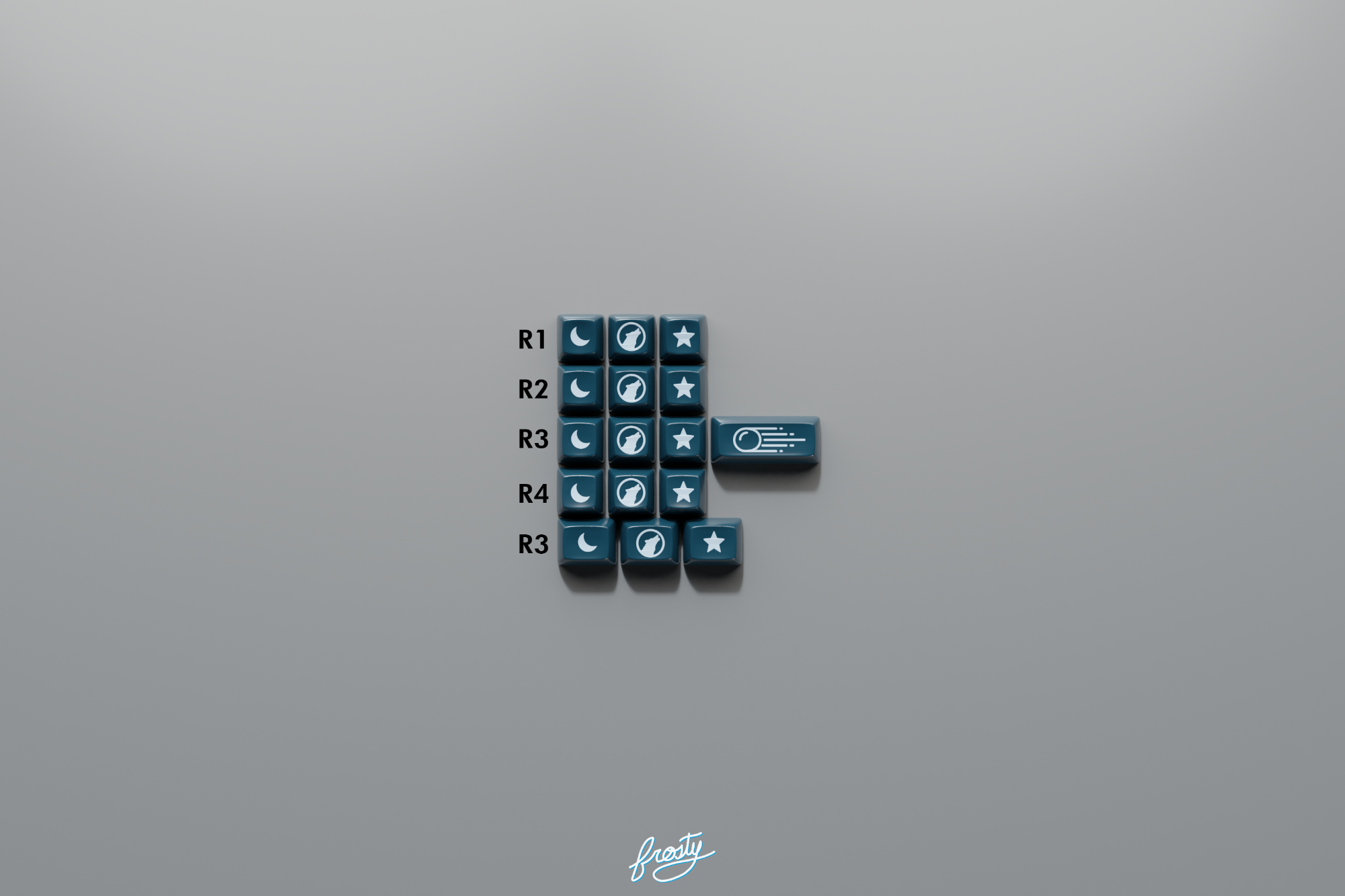 SA Nightlight Keycaps