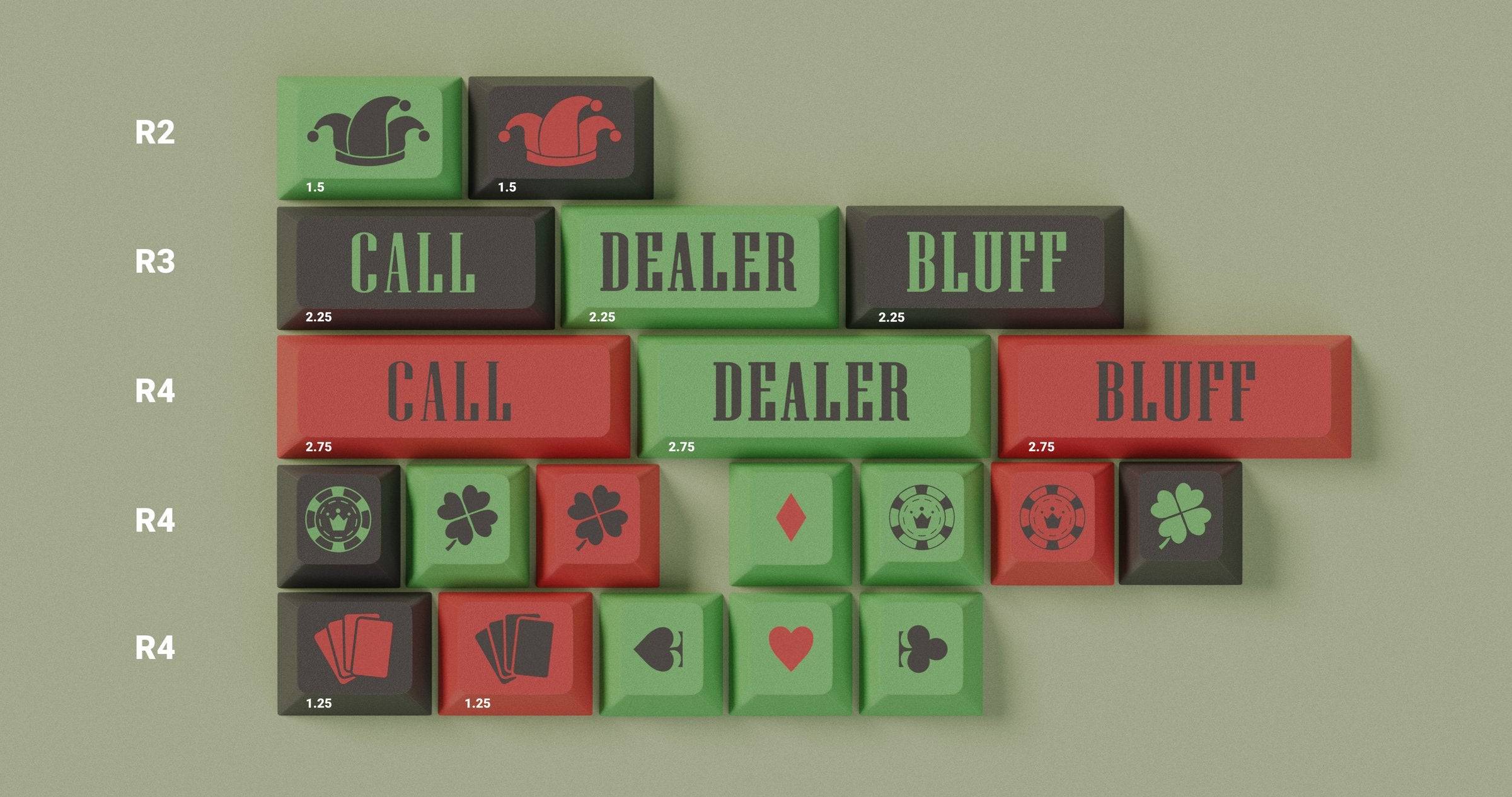 GMK Poker (Did not meet MOQ/Cancelled)